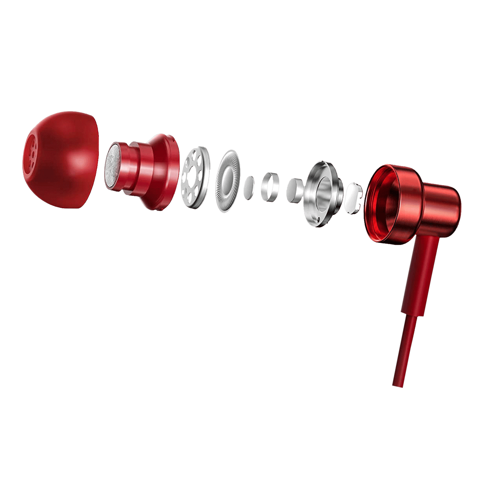 Buy Redmi BHR4206IN Wired Earphone with Mic (In Ear, Red) Online