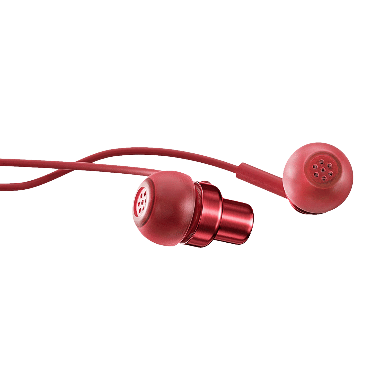 Redmi BHR4206IN Wired Earphone with Mic (In Ear, Red)
