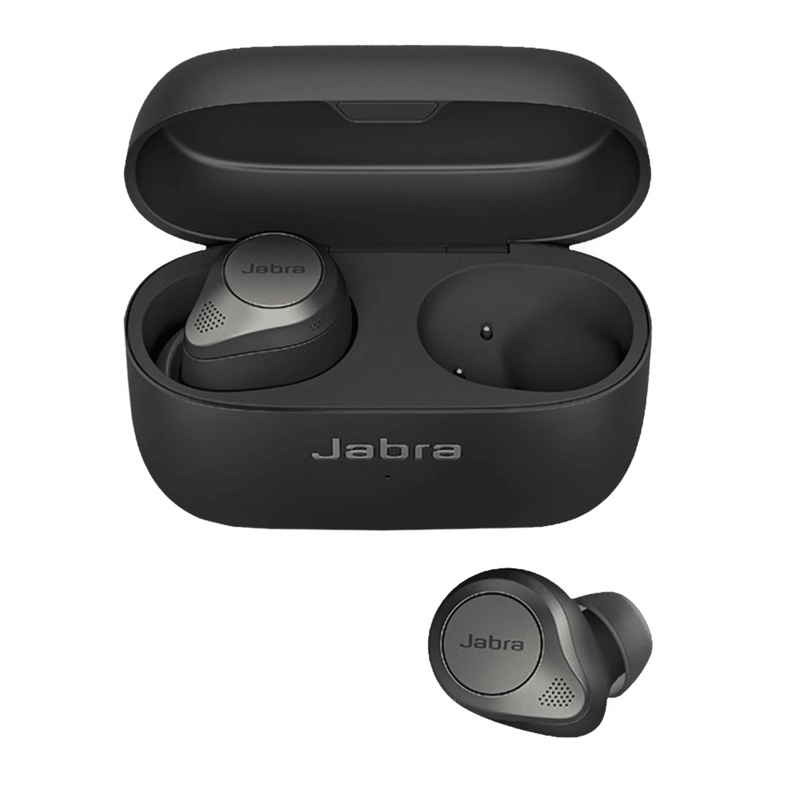 Jabra Elite 85t 100-99190000-40 TWS Earbuds with Active Noise Cancellation  (IPX4 Waterproof Dustproof, 25 Hours Playtime, Titanium Black)