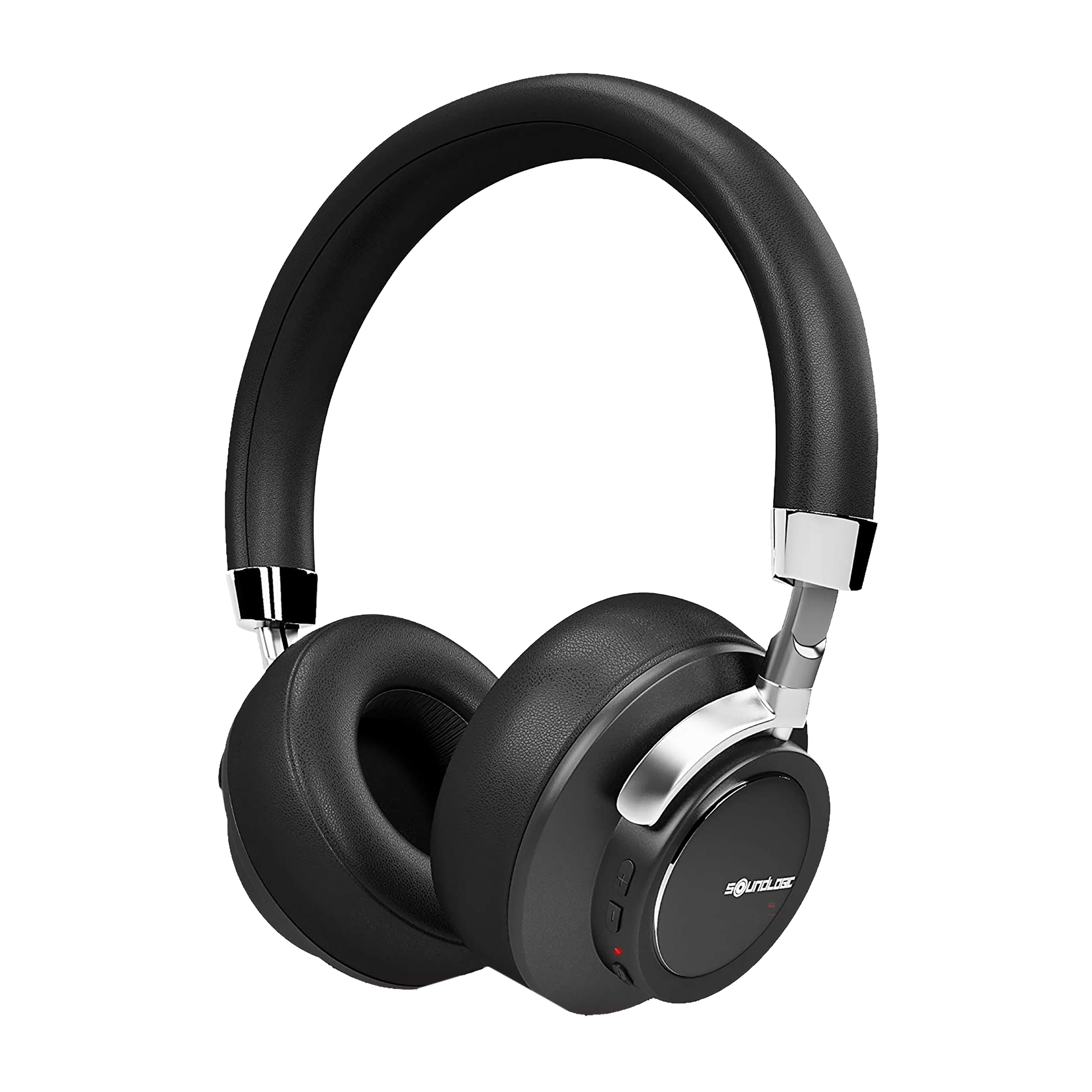 soundLOGIC BEB012PX Bluetooth Headphone with Mic (Passive Cancellation, On  Ear, Black)