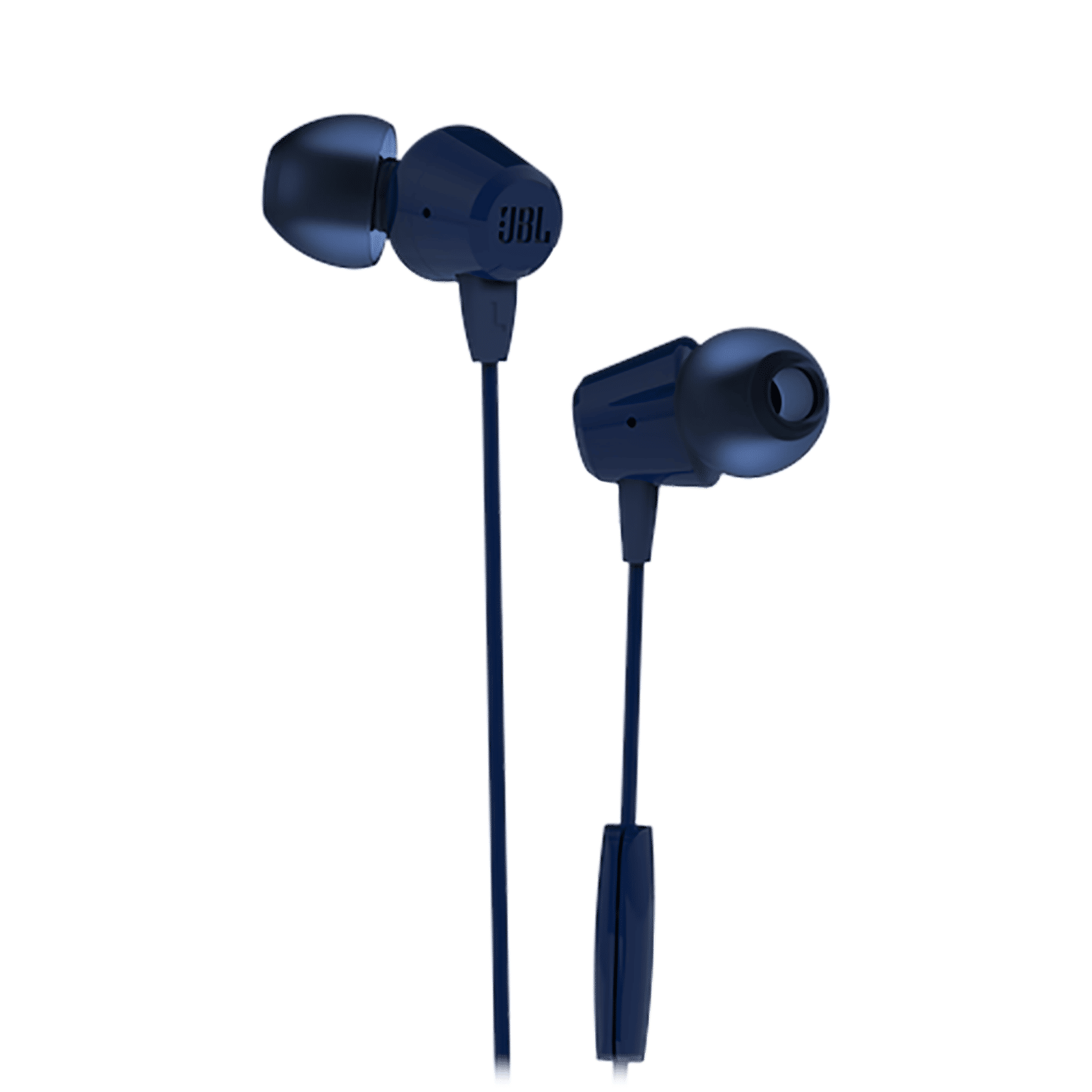 JBL T50HIBLUIN Wired Earphone with Mic (In Ear, Blue)