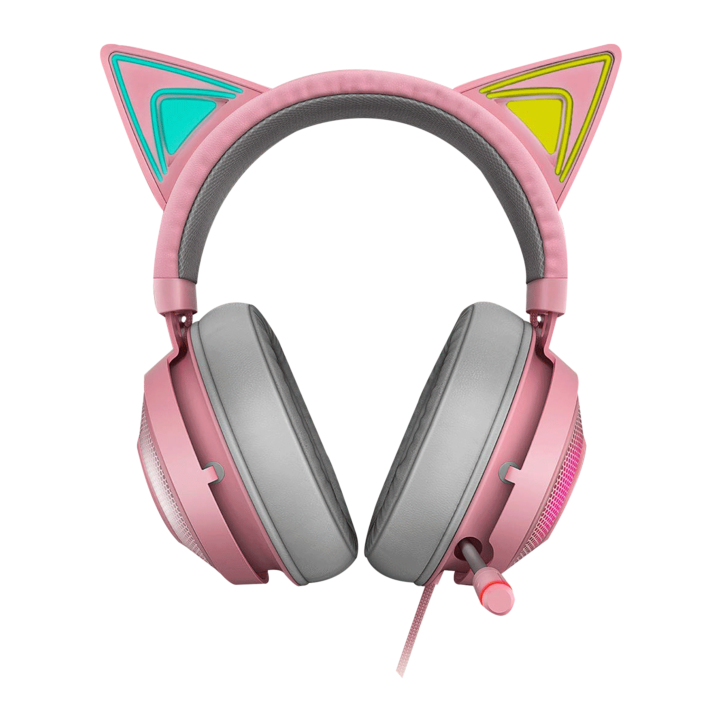 Transparent Cat Razer Headphones Wireless Bluetooth Headset With