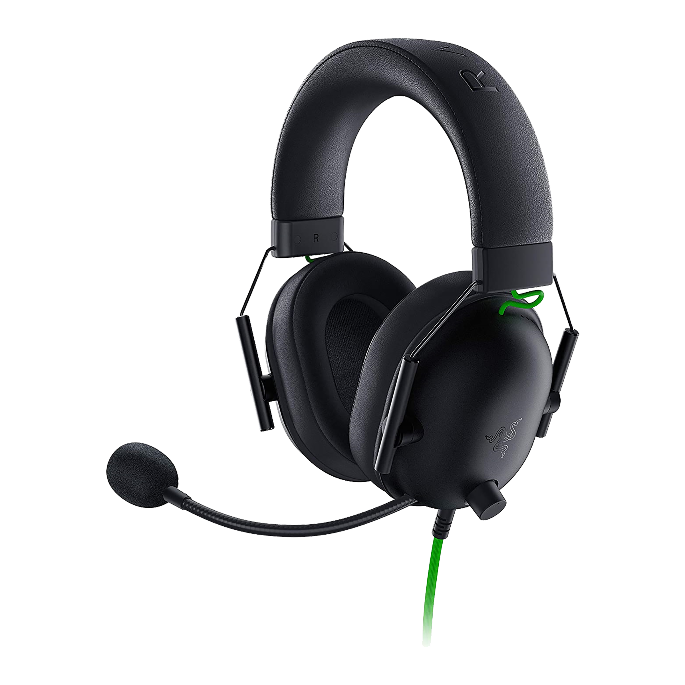 RAZER BlackShark V2 X RZ04-03240100-R3M1 Wired Gaming Headset with Advanced  Passive Noise Cancellation (HyperClear Cardioid Mic, Over Ear, Black)