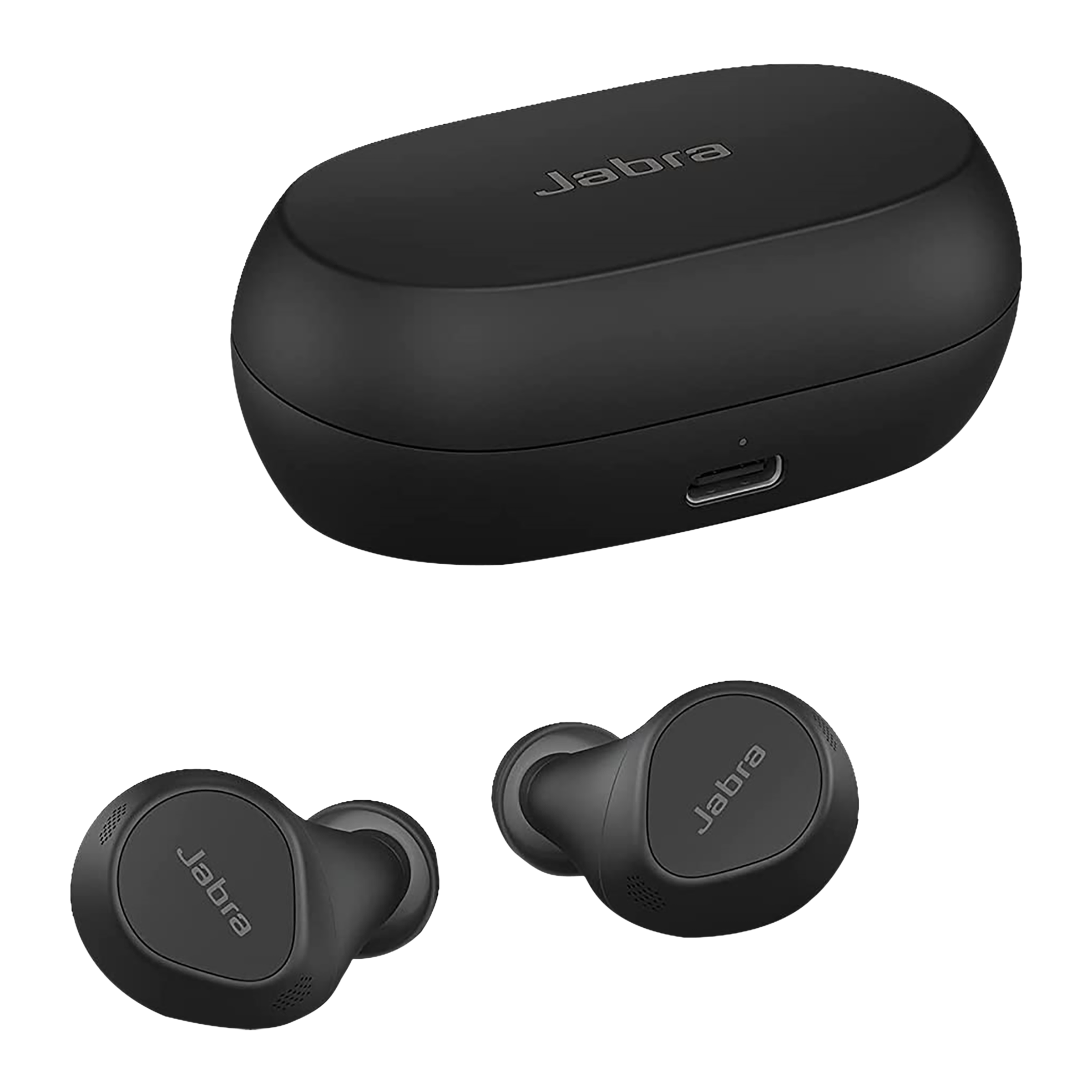 Jabra Elite Pro 100-99172000-40 TWS Earbuds with Active Noise  Cancellation (IP57 Water, Sweat Dustproof, 30 Hours Playback, Black)