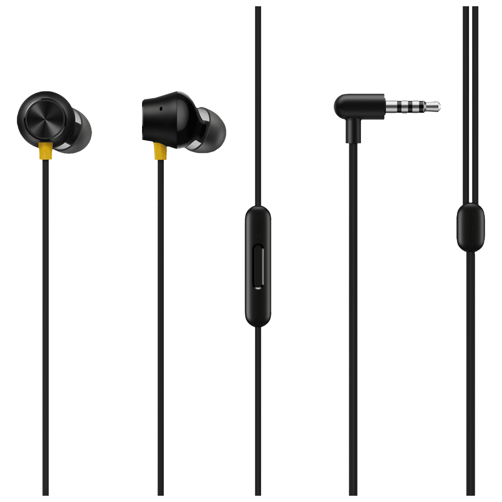realme Buds 2 Neo RMA2016 Wired Earphone with Mic (In Ear, Black)