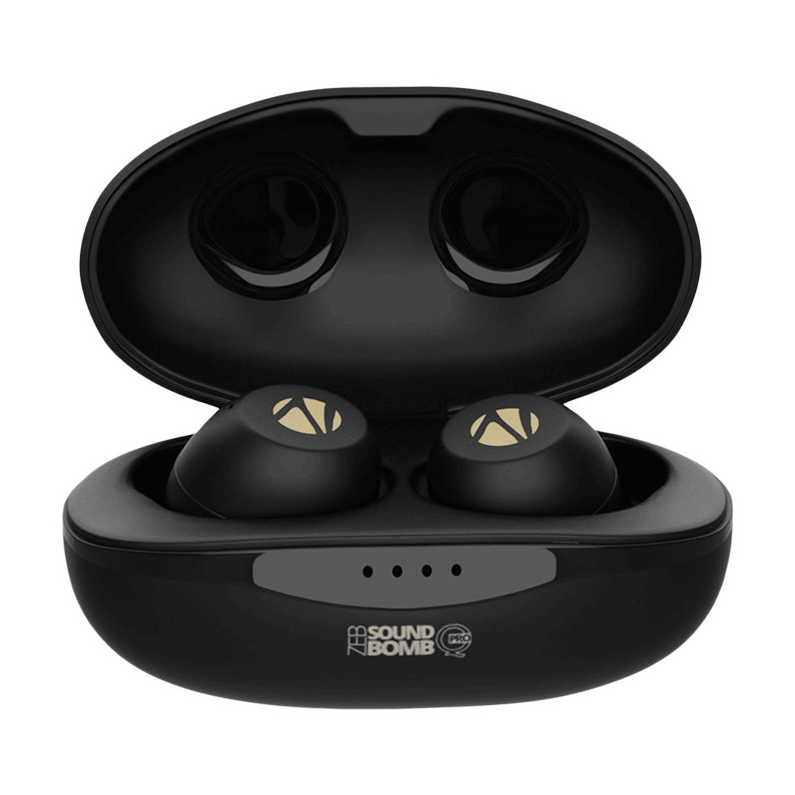ZEBRONICS Sound Bomb Q Pro TWS Earbuds (Sweat & Water Resistant, 35 Hours Playtime, Black)