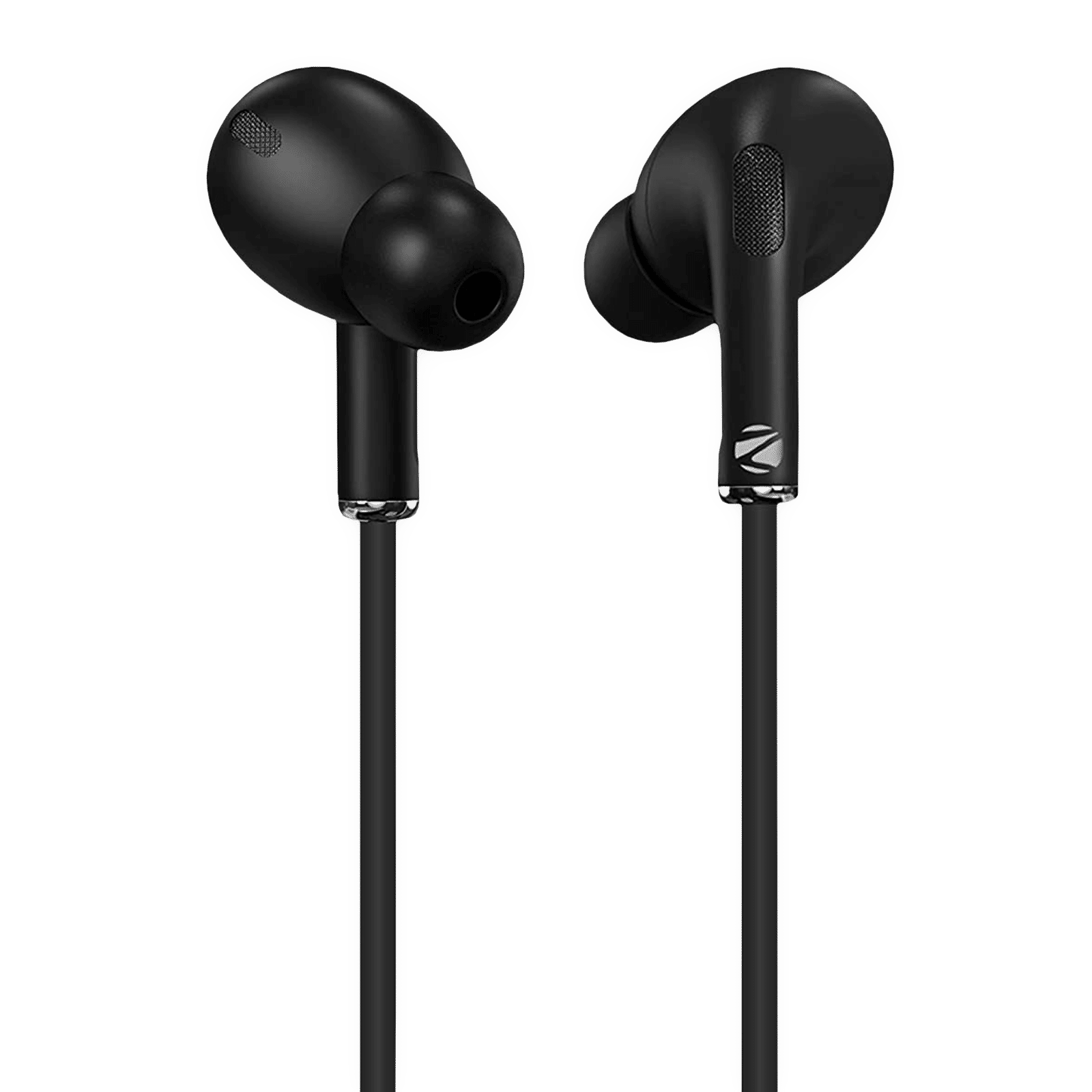 Buy Zebronics Tulip Wired Earphone with Mic (In Ear, Black) Online - Main Image