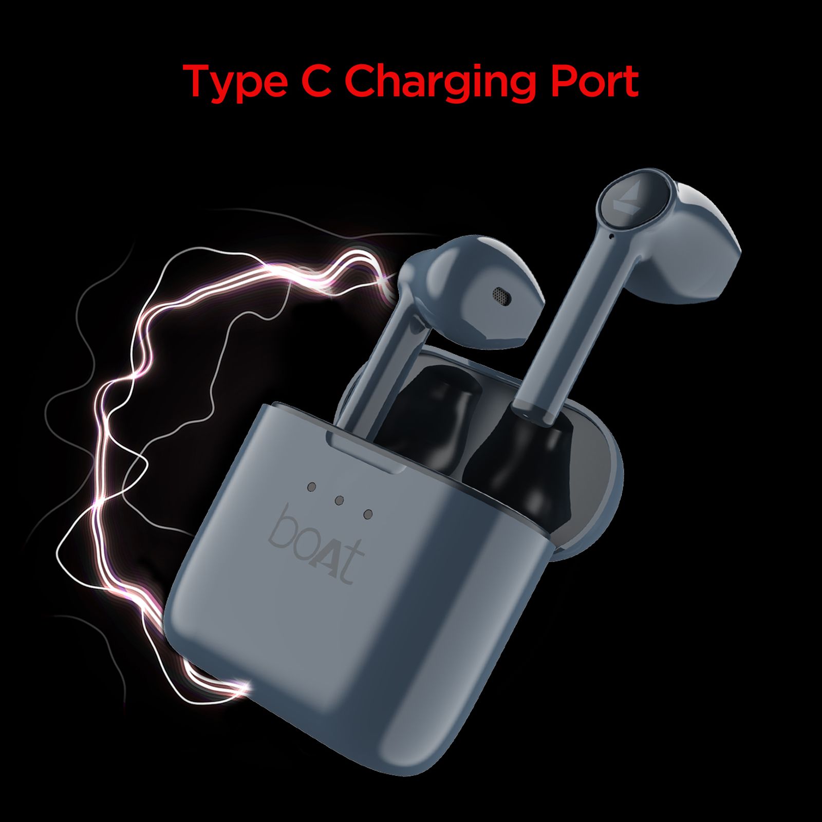 Buy boAt Airdopes 131 TWS Earbuds (12 Hours Playtime, Steel Blue