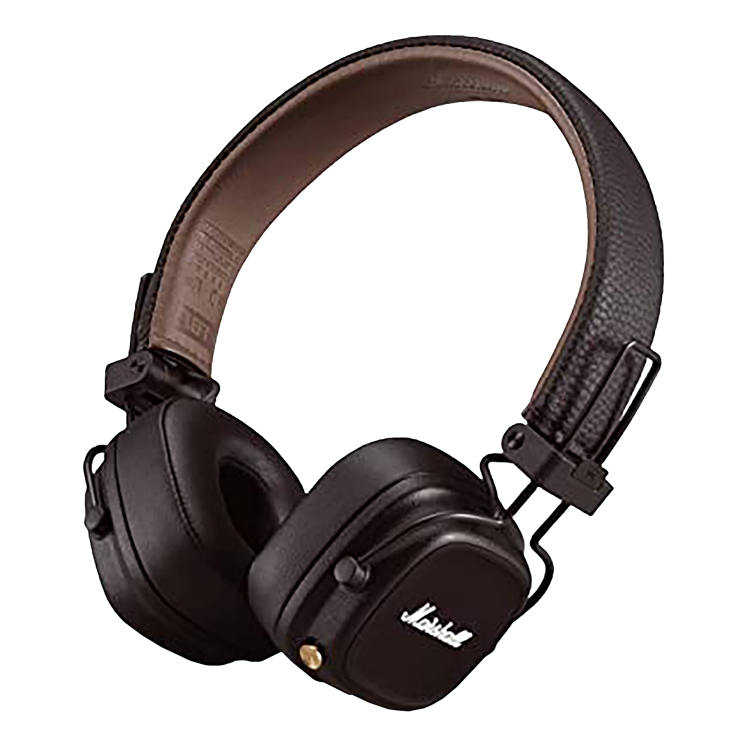 Marshall Major IV MS-MAJ4BT-BRN Bluetooth Headphone with Mic (80+ Playback, On Ear, Brown)