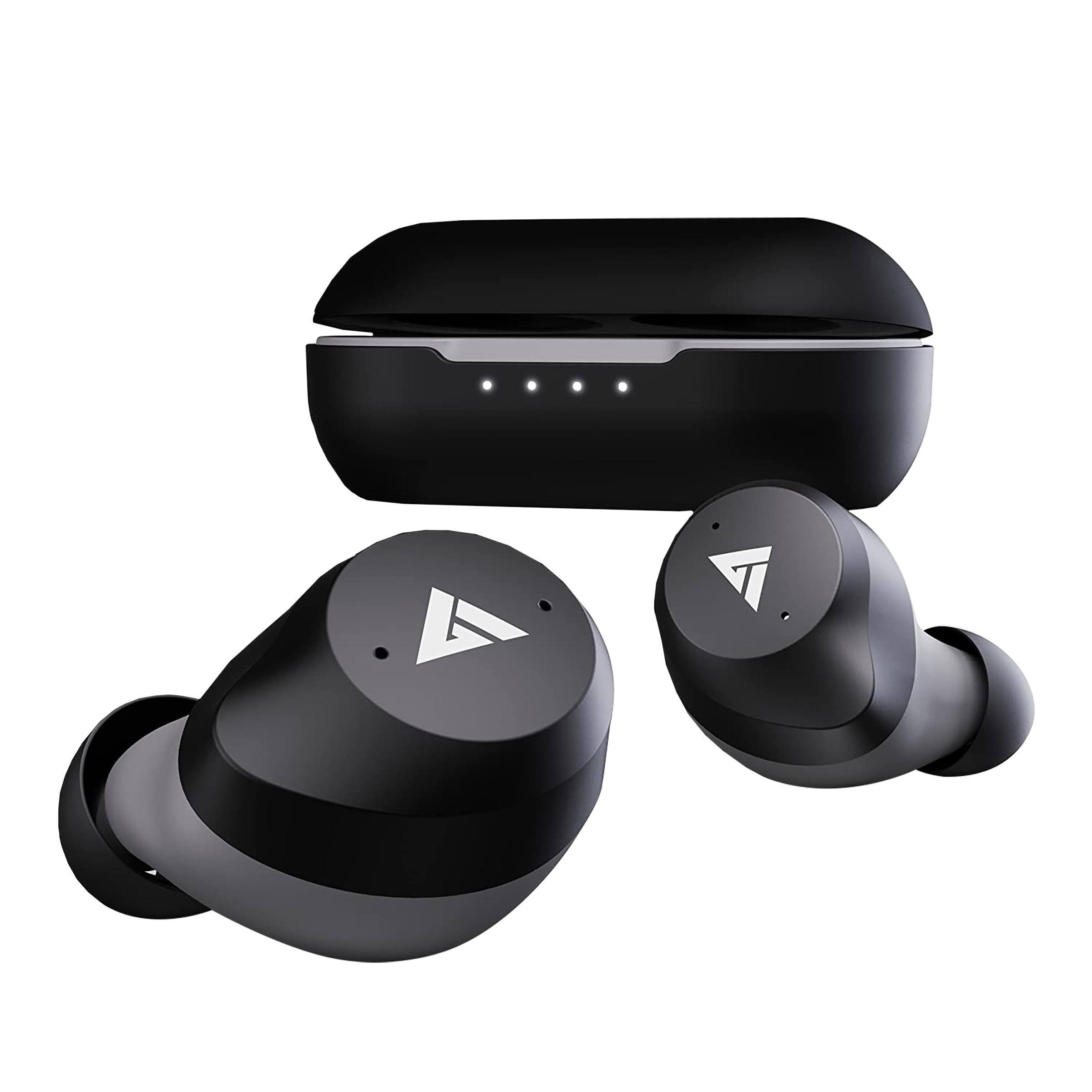 GOBOULT AirBass Truebuds BA-RD-Truebuds In-Ear Truly Wireless Earbuds With  Mic (Bluetooth Touch Control, Grey)