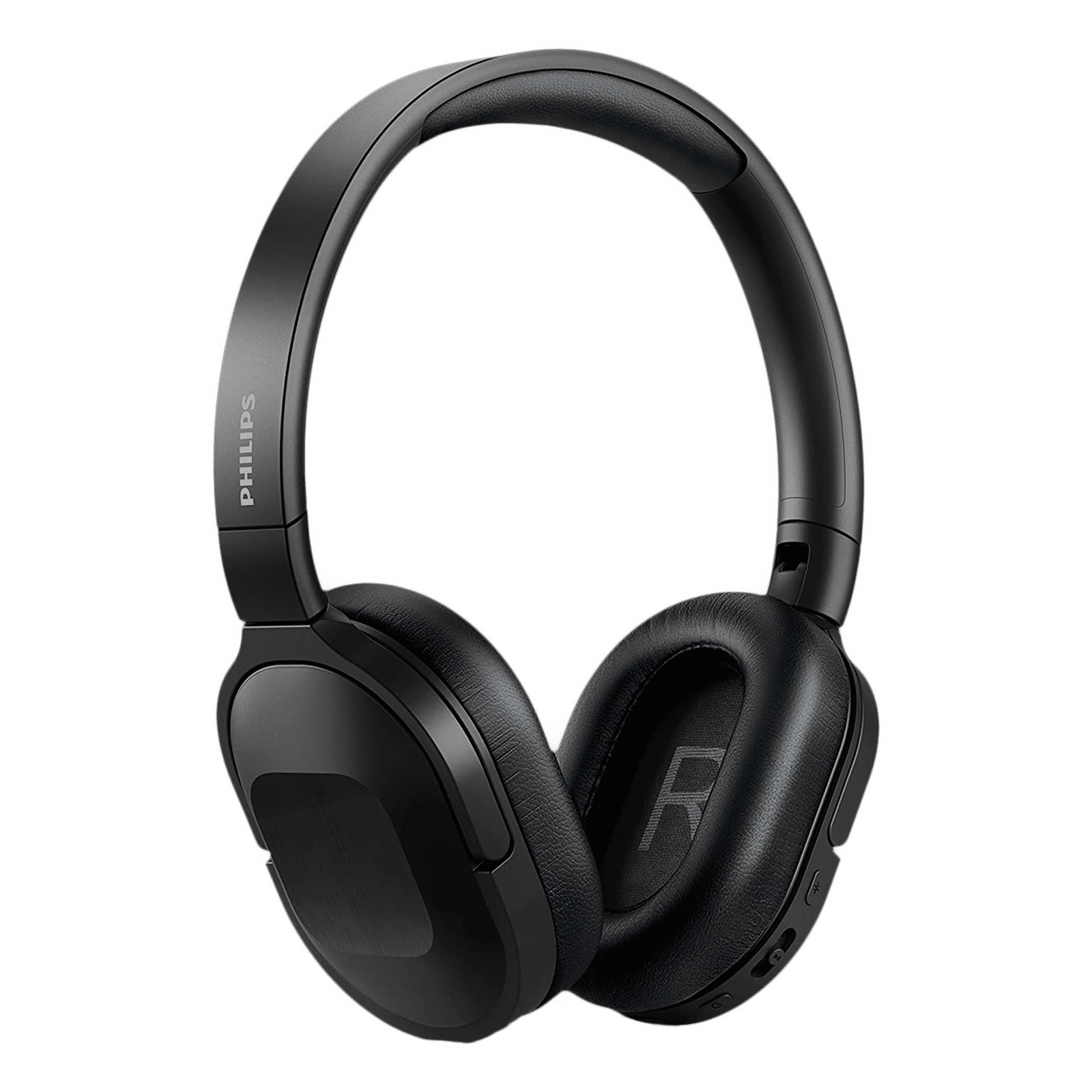 PHILIPS TAH6506BK/00 Bluetooth Headphone with Mic (30 Hours Playback, Over Ear, Black)