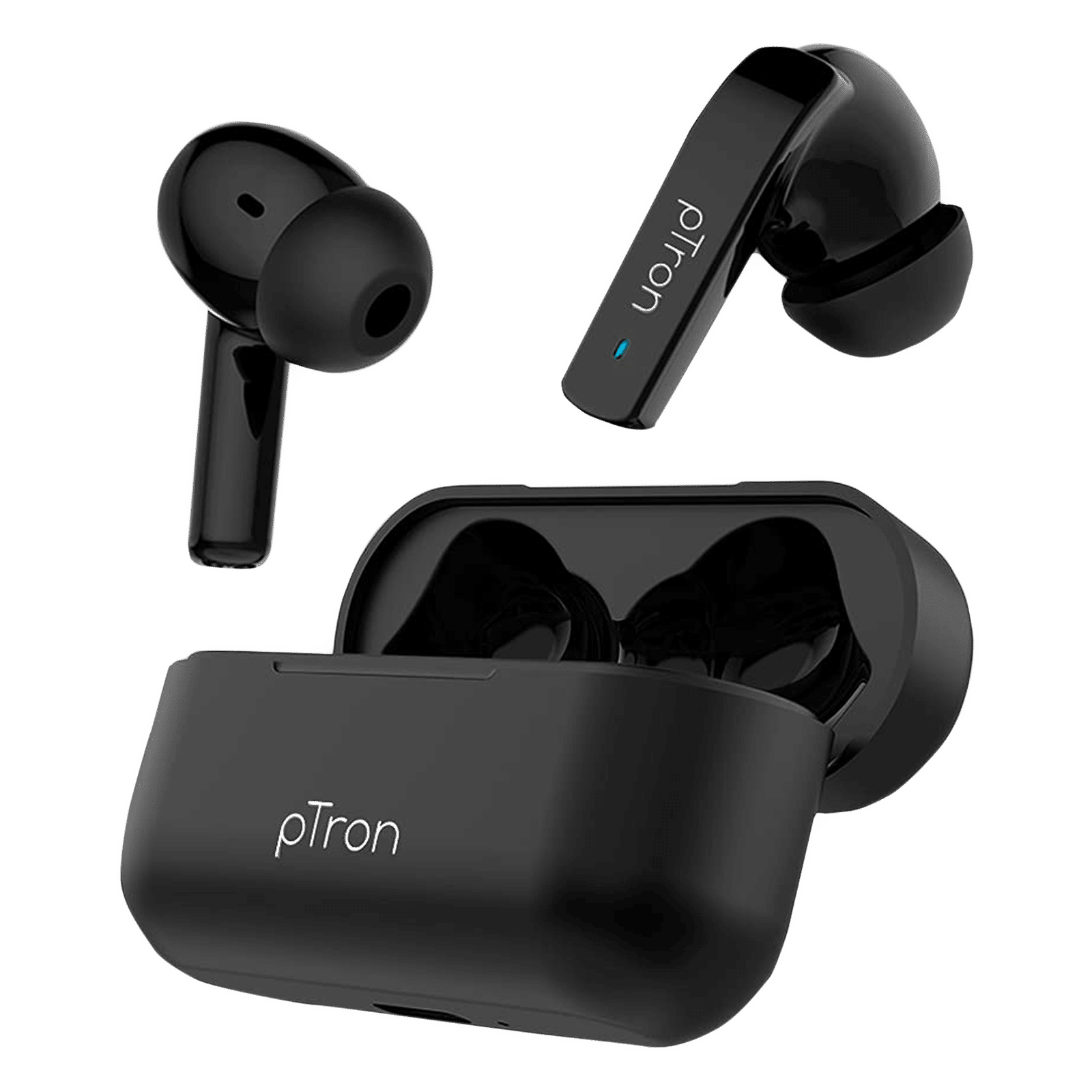 Wireless Headphones Ptron Bassbuds PTron Bassbuds Duo New
