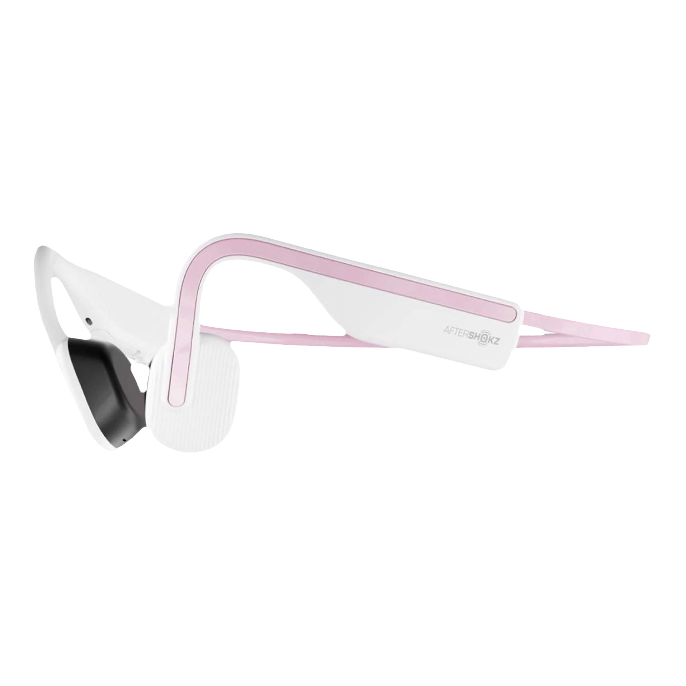 AfterShokz OpenMove Bone Conduction Bluetooth Headphone with Noise Isolation (IP55 Water Resistant, Deep Bass, Pink)