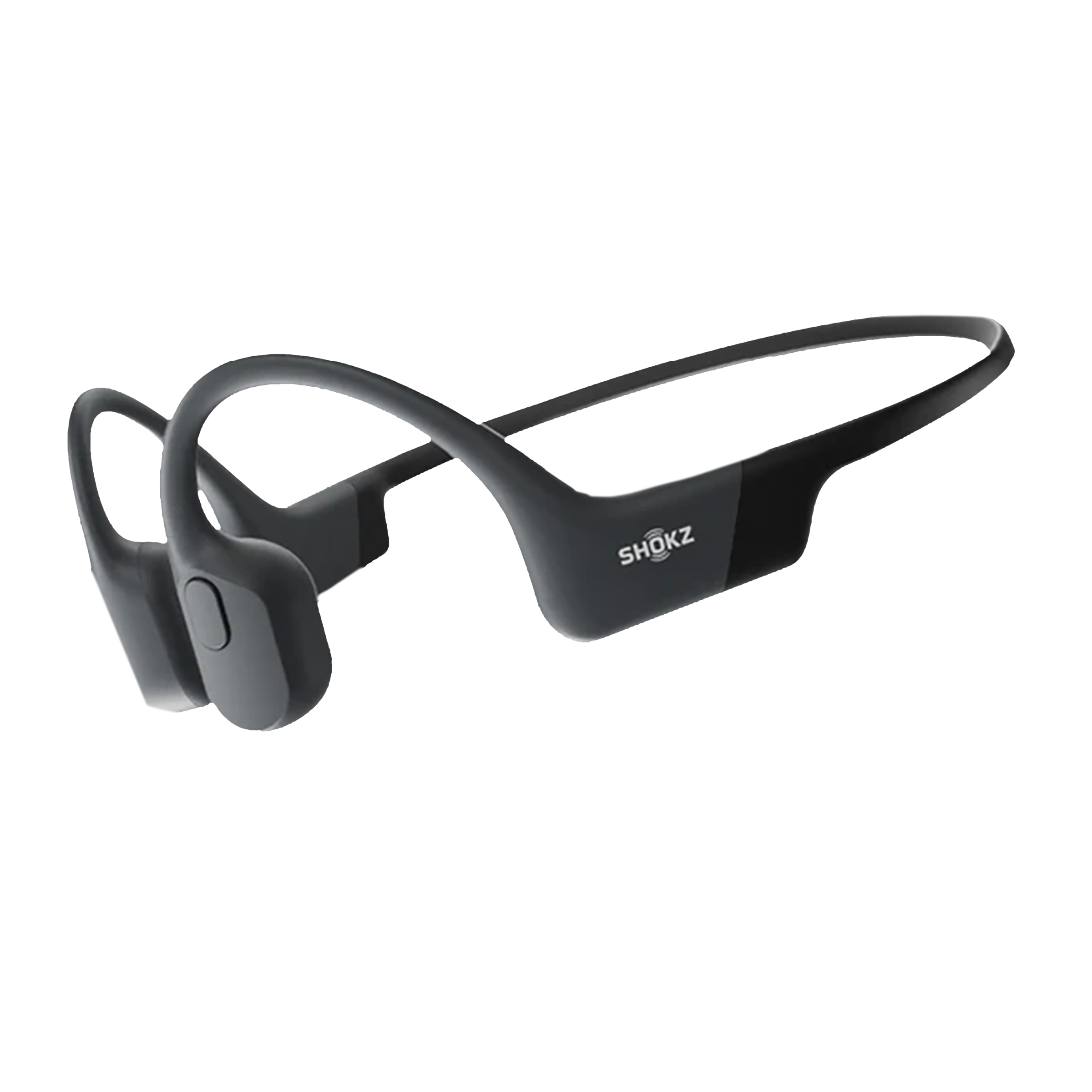 SHOKZ OpenRun Bone Conduction Bluetooth Headphone with Noise Isolation (IP67 Waterproof, 8 Hours Playtime, Black)