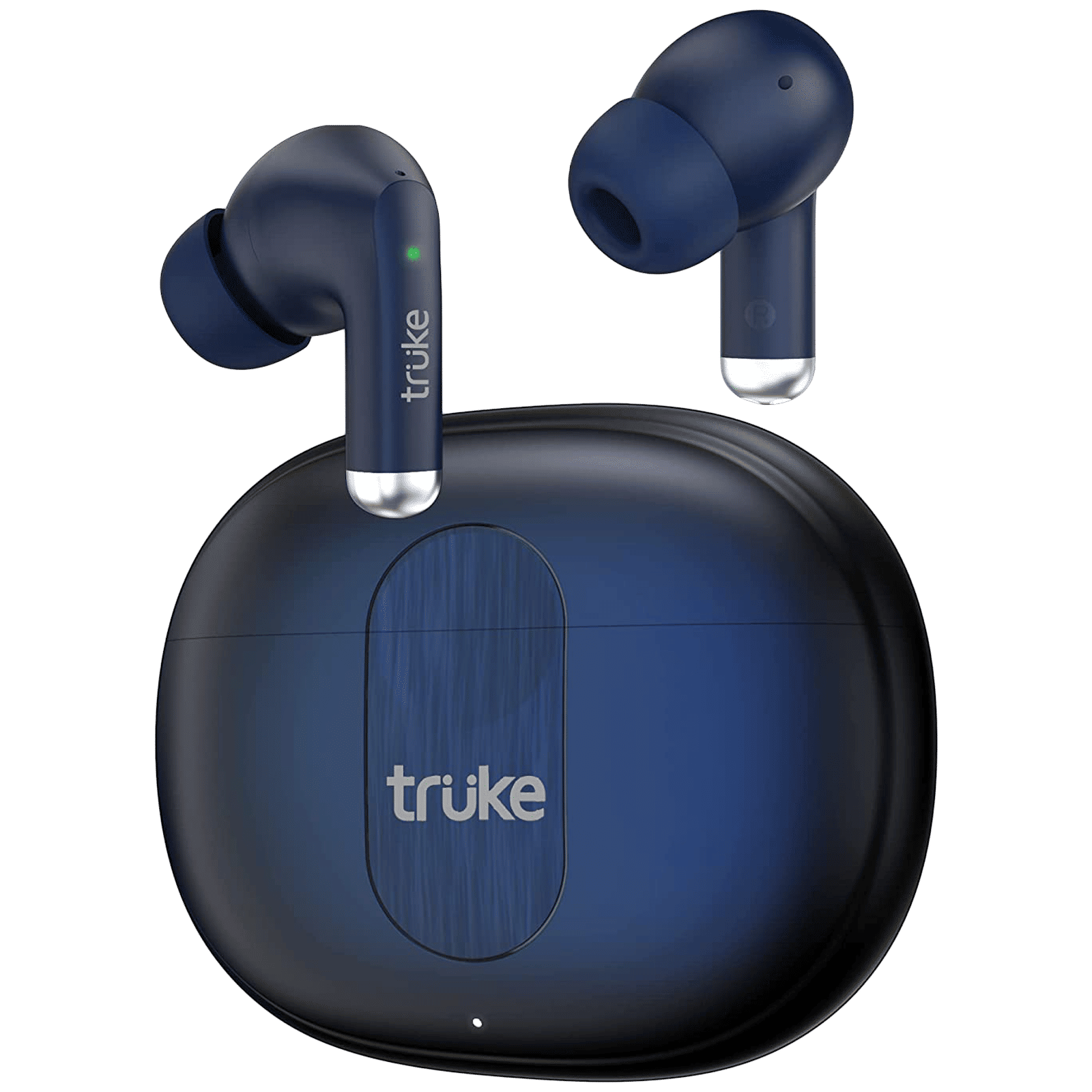 truke Buds A1 F61 TWS Earbuds with Active Noise Cancellation (IPX4 Water Resistant, Fast Charging, Blue)