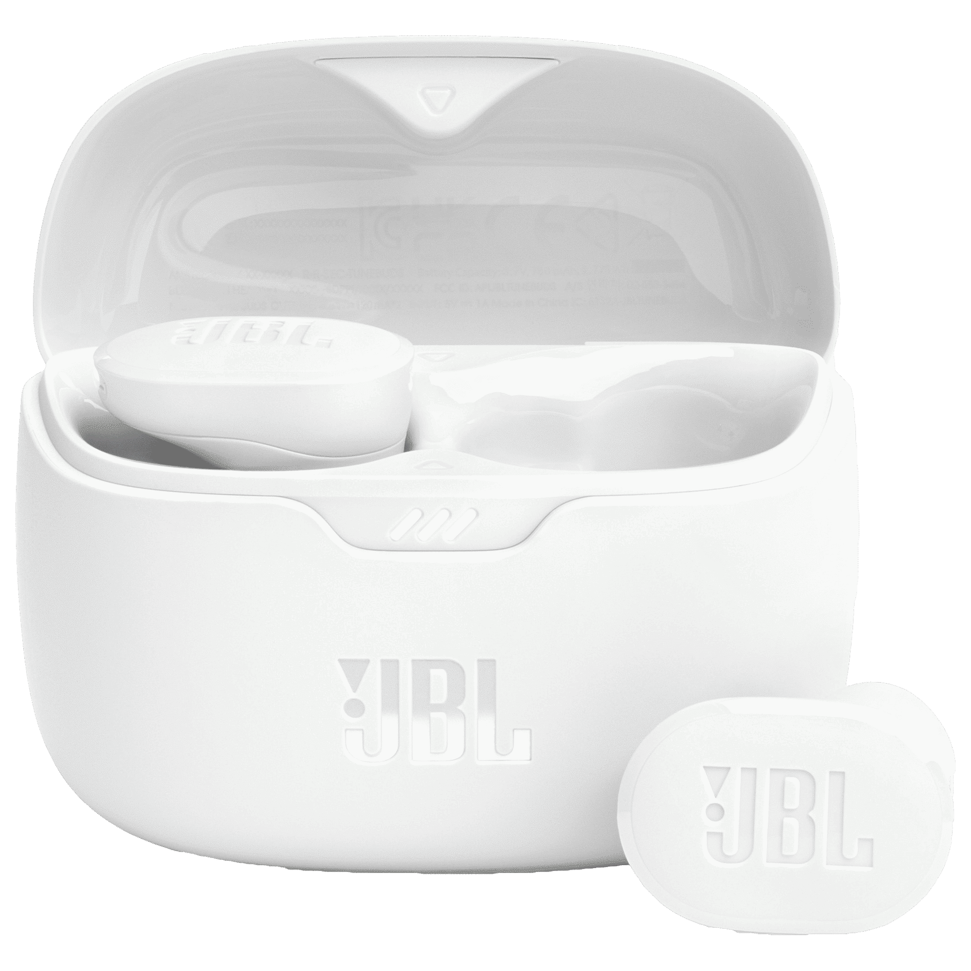 JBL Tune Buds JBLTBUDSWHT TWS Earbuds with Active Noise Cancellation (IP54 Water Resistance, Pure Bass Sound, White)