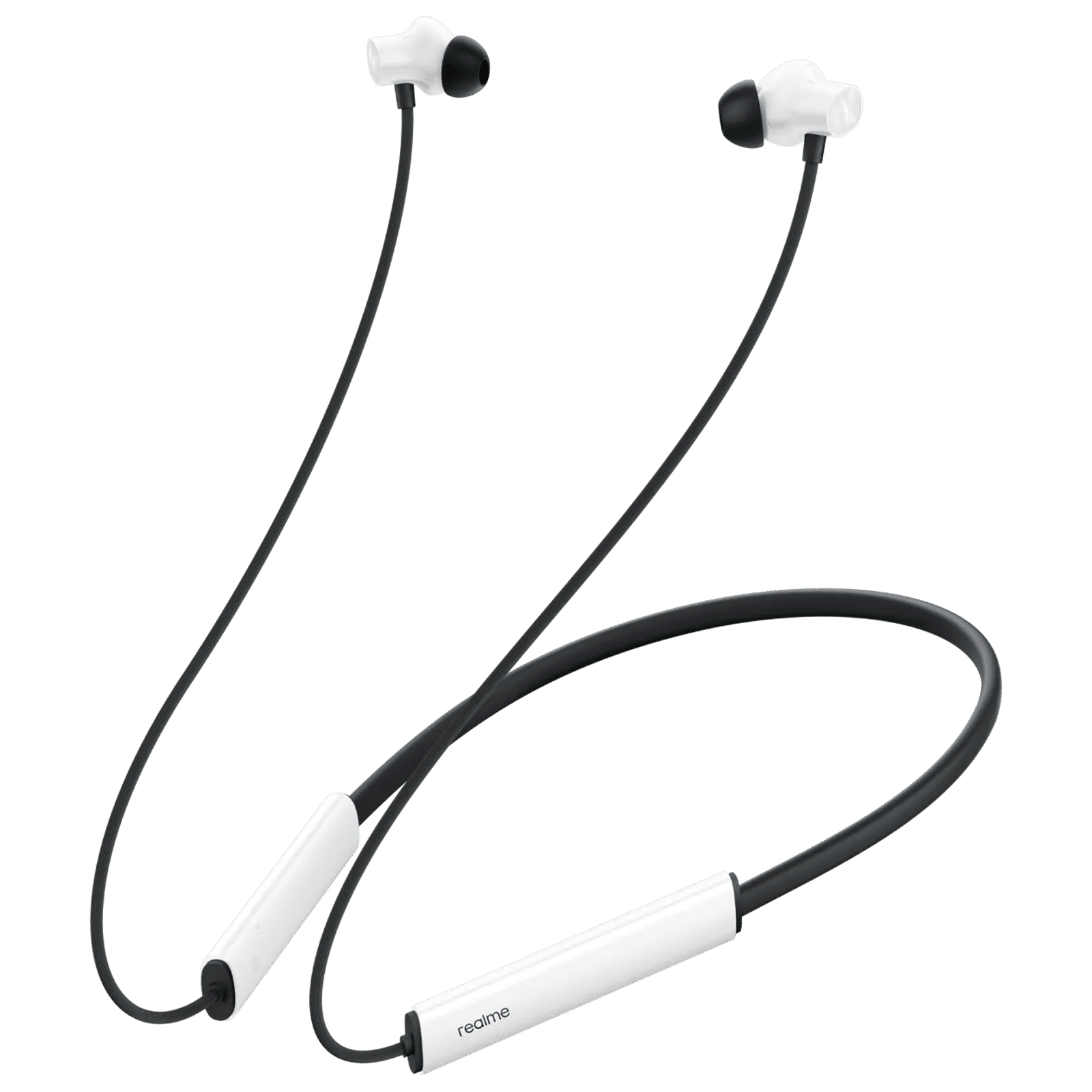 realme Buds Wireless 3 RMA 2119 Neckband with Active Noise Cancellation (IP55 Water & Dust Resistant, Google Fast Pairing, Vitality White)
