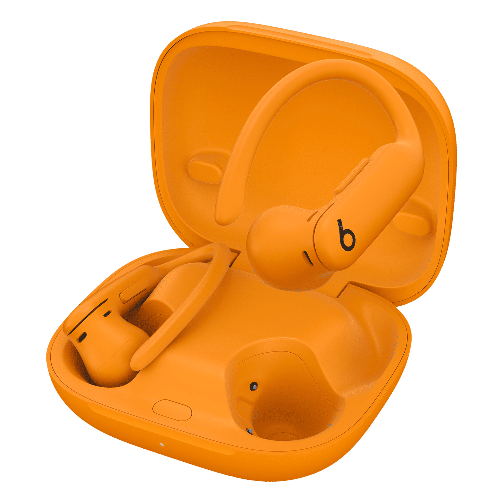 beats Powerbeats Pro 2 MX743ZM/A TWS Earbuds with Active Noise Cancellation (IPX4 Sweat & Water Resistant, Heart-rate Monitoring, Electric Orange)