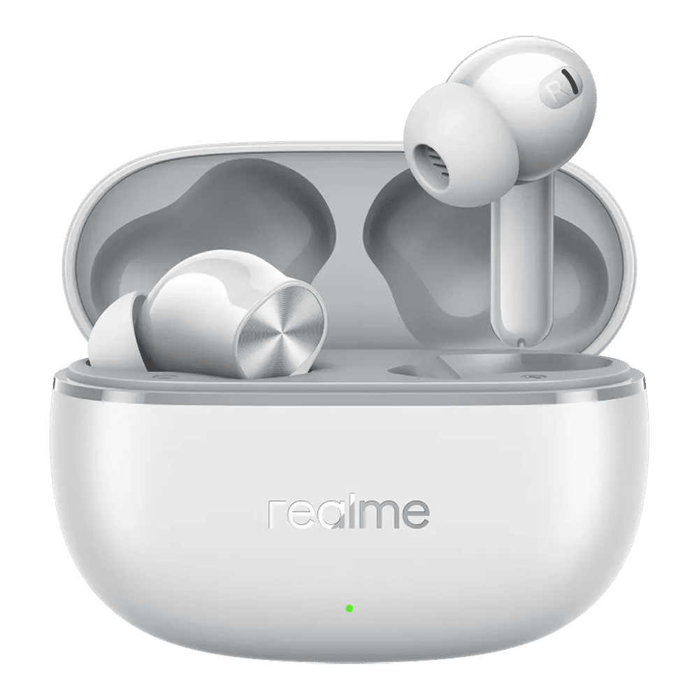 realme Buds T200 Lite TWS Earbuds with Environmental Noise Cancellation (IPX4 Water Resistant, Dual Device Connection, Storm Grey)