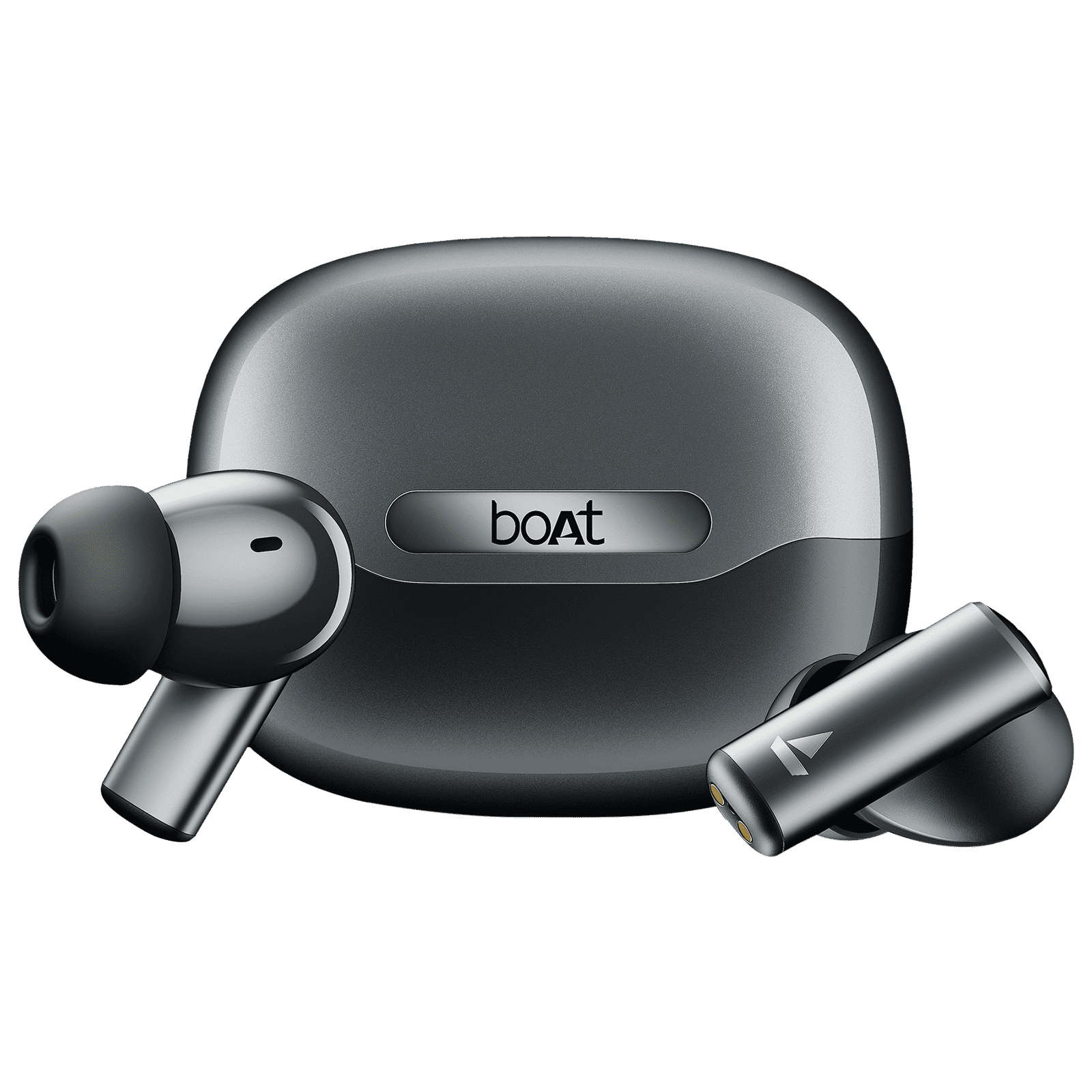 boAt Airdopes Prime 701 ANC TWS Earbuds with Hybrid Active Noise Cancellation (IPX5 Water Resistant, ASAP Charge, Obsidian Grey)