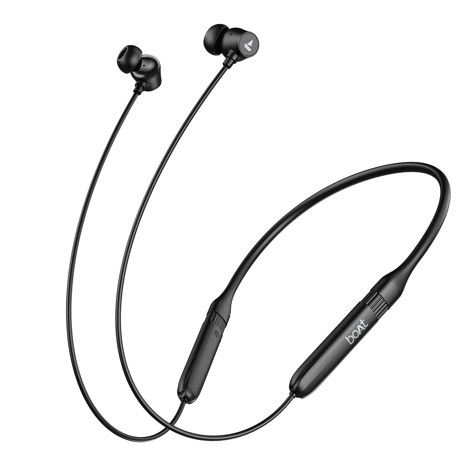 boAt Rockerz Zen PP0057 Neckband with Active Noise Cancellation (IPX5 Splash & Sweat Resistance, 40 Hours Total Playtime, Onyx Black)