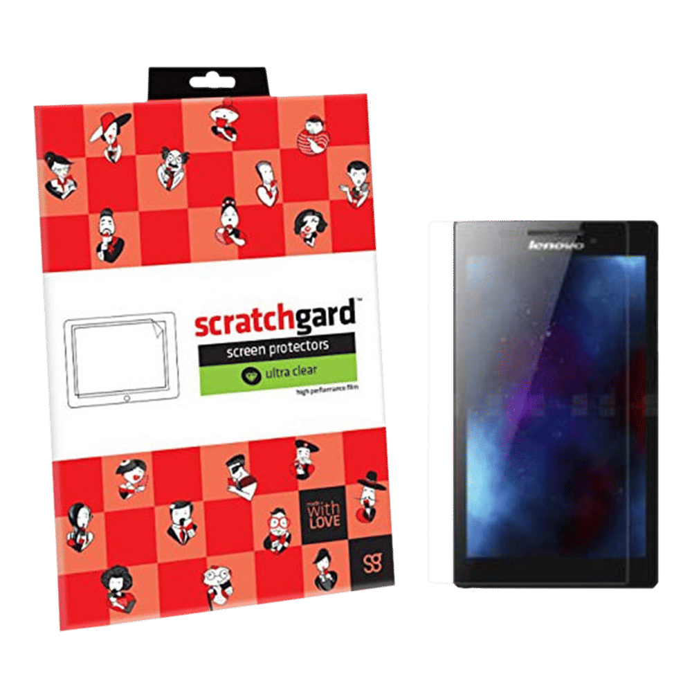 scratchgard Screen Protector for Lenovo Tab2 (Fingerprint Resistant)