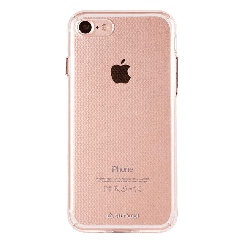 stuffcool Hard Back Cover for Apple iPhone 7 (Superior Slim Fit, Clear)