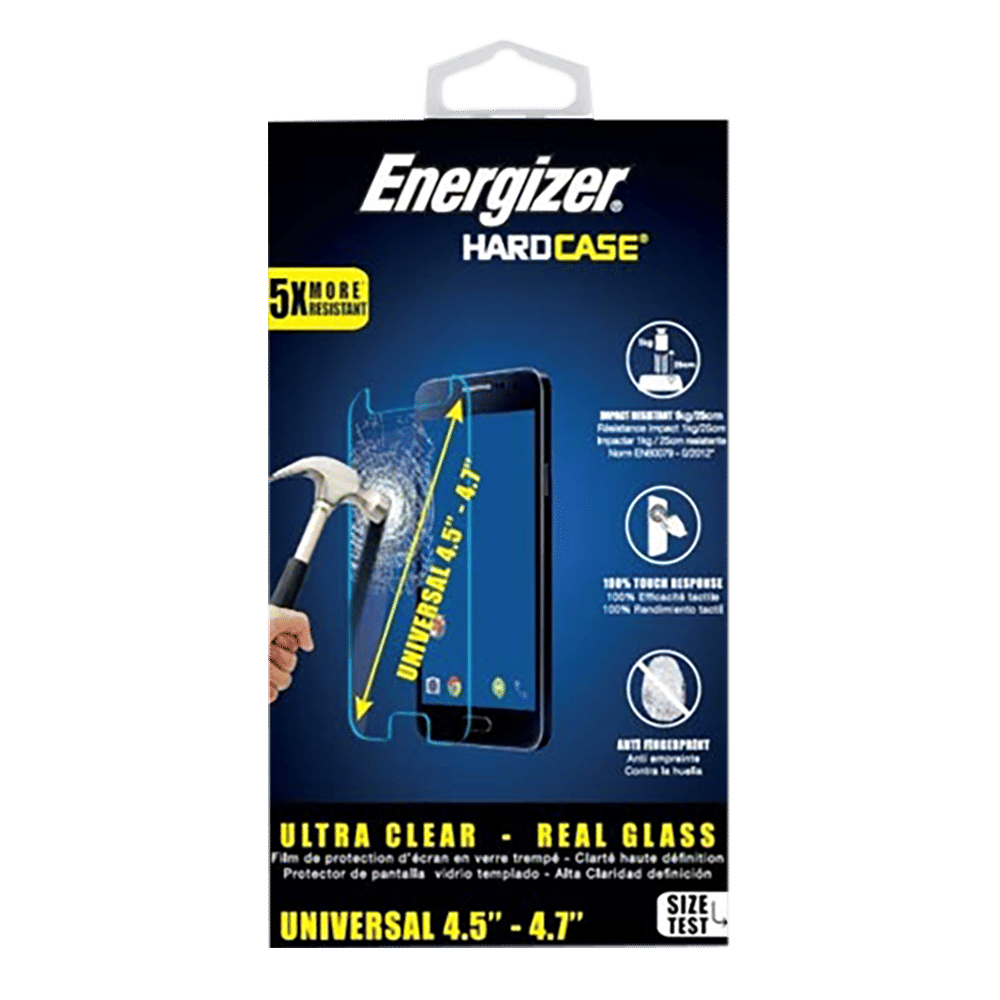 Energizer Universal Tempered Glass (9H Hardness)