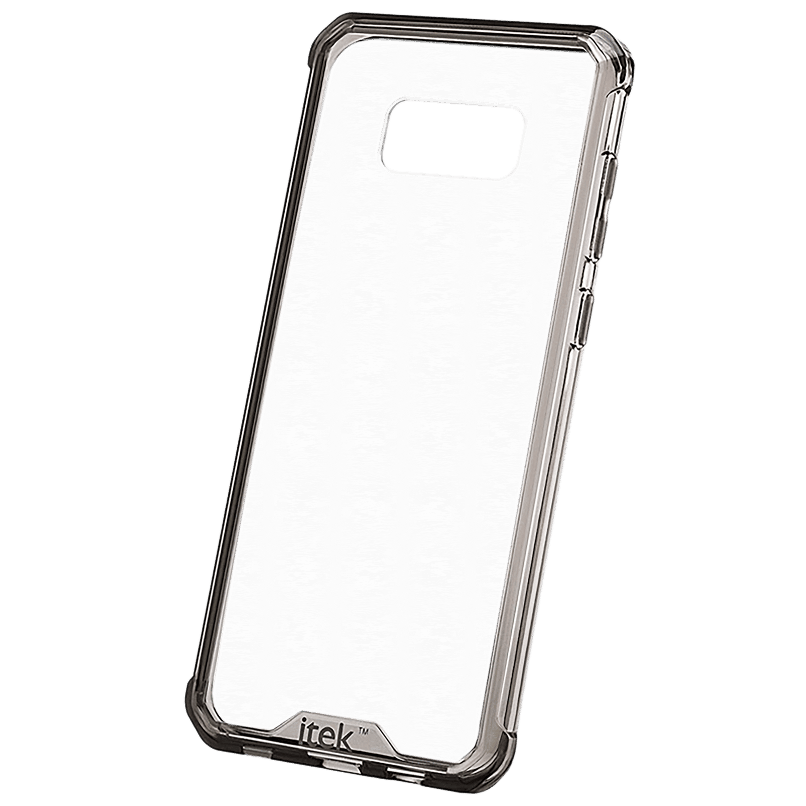 itek Air Hybrid Hard Polycarbonate & TPU Back Cover for SAMSUNG Galaxy S8 Plus (Wireless Charging Support, Transparent)