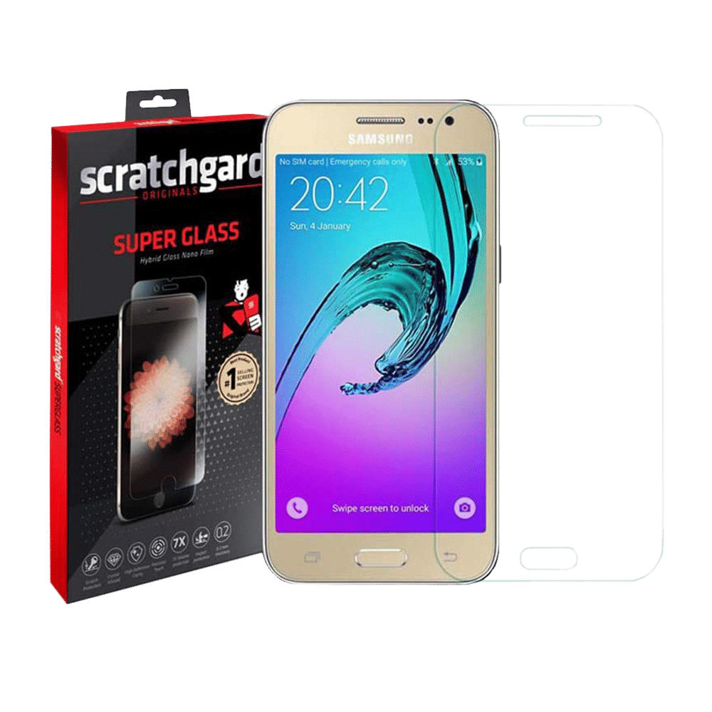 scratchgard Screen Protector for Samsung Galaxy J2 Pro (Fingerprint Resistant)