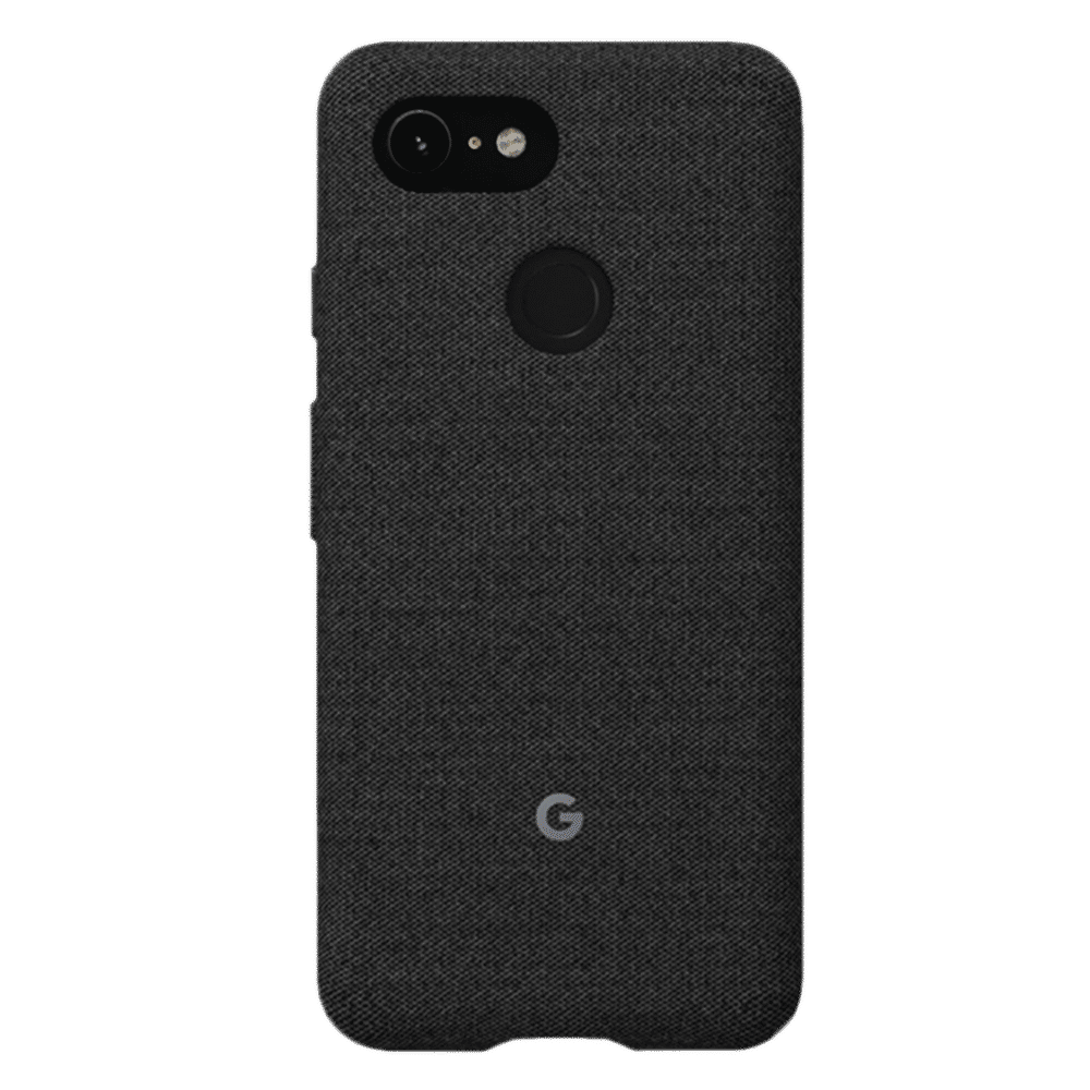 stuffcool Aviz Soft Nylon Back Cover for OnePlus 6T (Precise Form Fitting, Black)