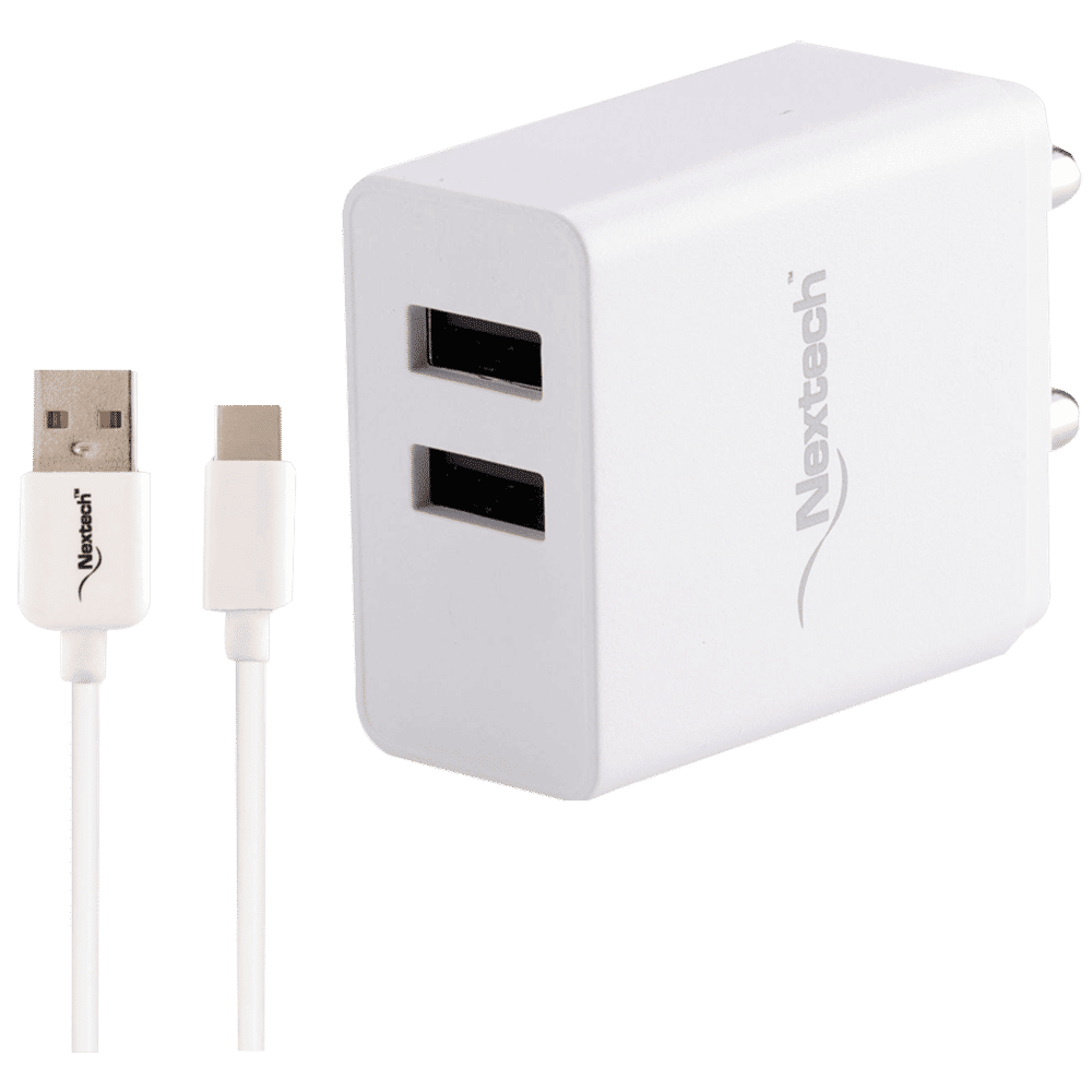 Nextech Wall Charging Adapter (NTU27UC, White)