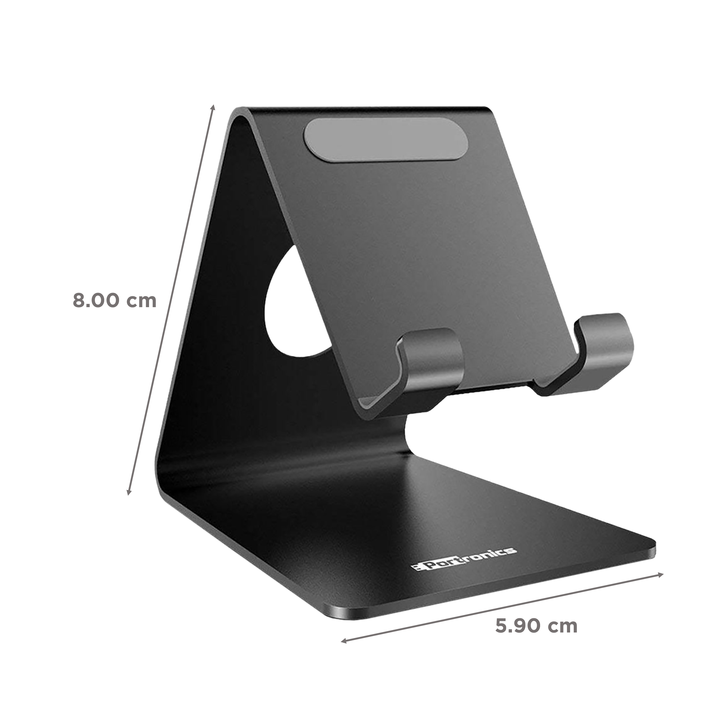 Modesk Phone Stand Buy Portronics Modesk Plus Black Universal