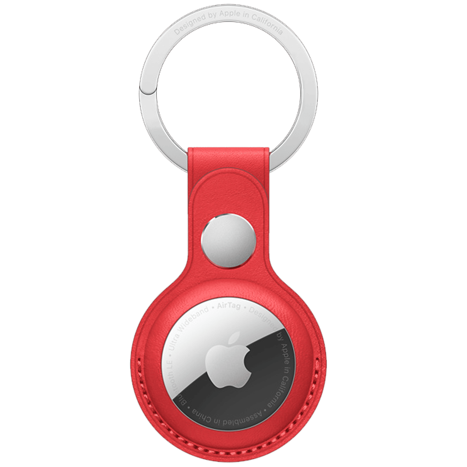 Apple AirTag Key Ring (Optimum Durability, MK103ZM/A, Red)