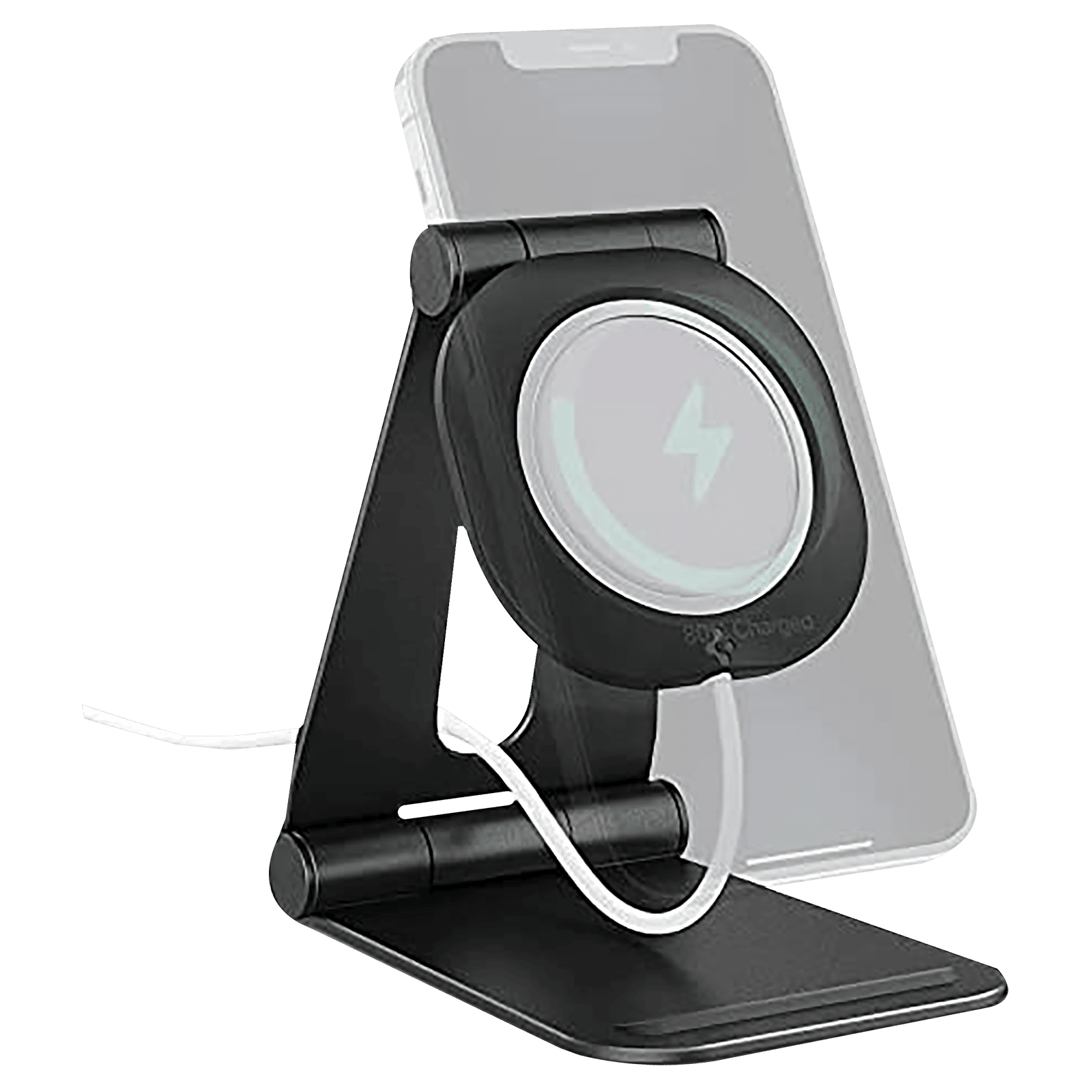spigen Stand For Smartphones - MagSafe Compatible (Adjustable Mounting Piece, AMP02672, Black)