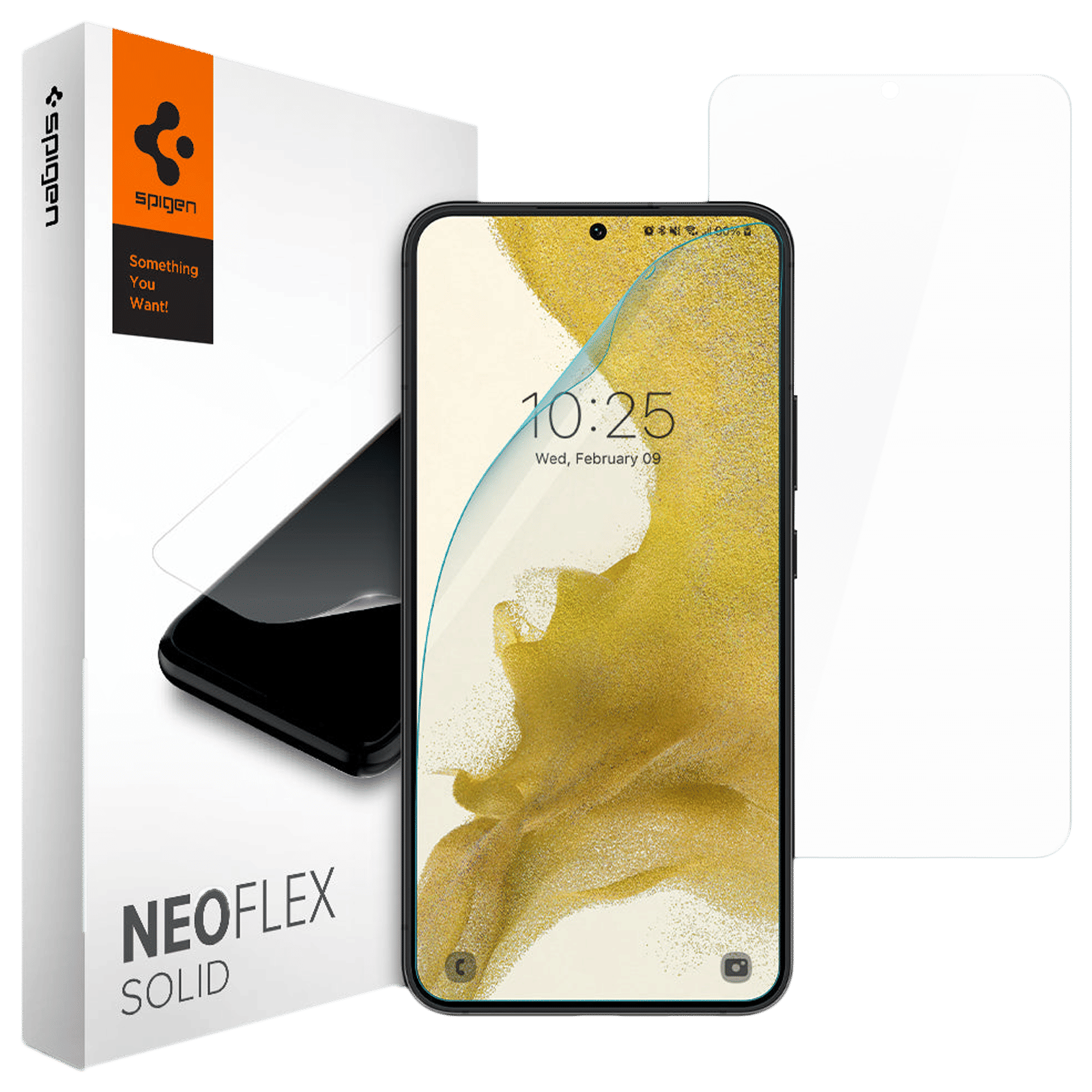 spigen Neo Flex Solid Screen Protector for SAMSUNG Galaxy S22 (Self Healing Technology)