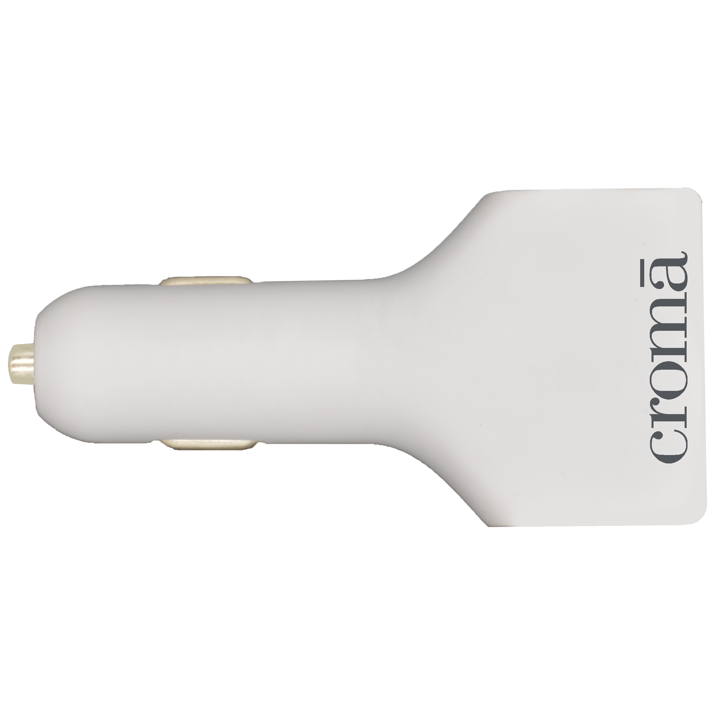 Croma 18W Type A 2-Port Fast Car Charger (Adapter Only, Short Circuit Protection, White)