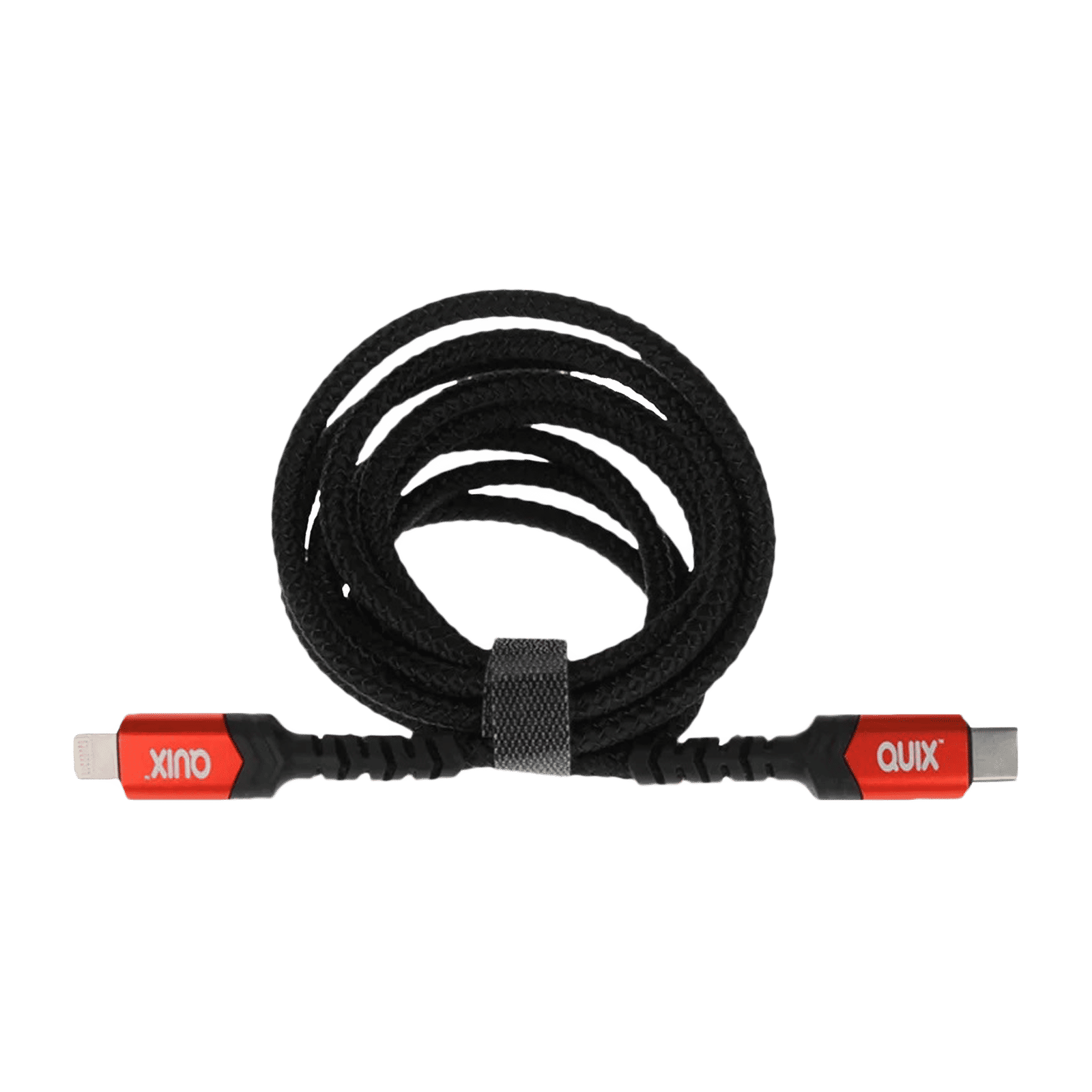Quix Type C to Lightning Connector 4.95 Feet (1.5 M) Cable (Sync & Charge, Black)