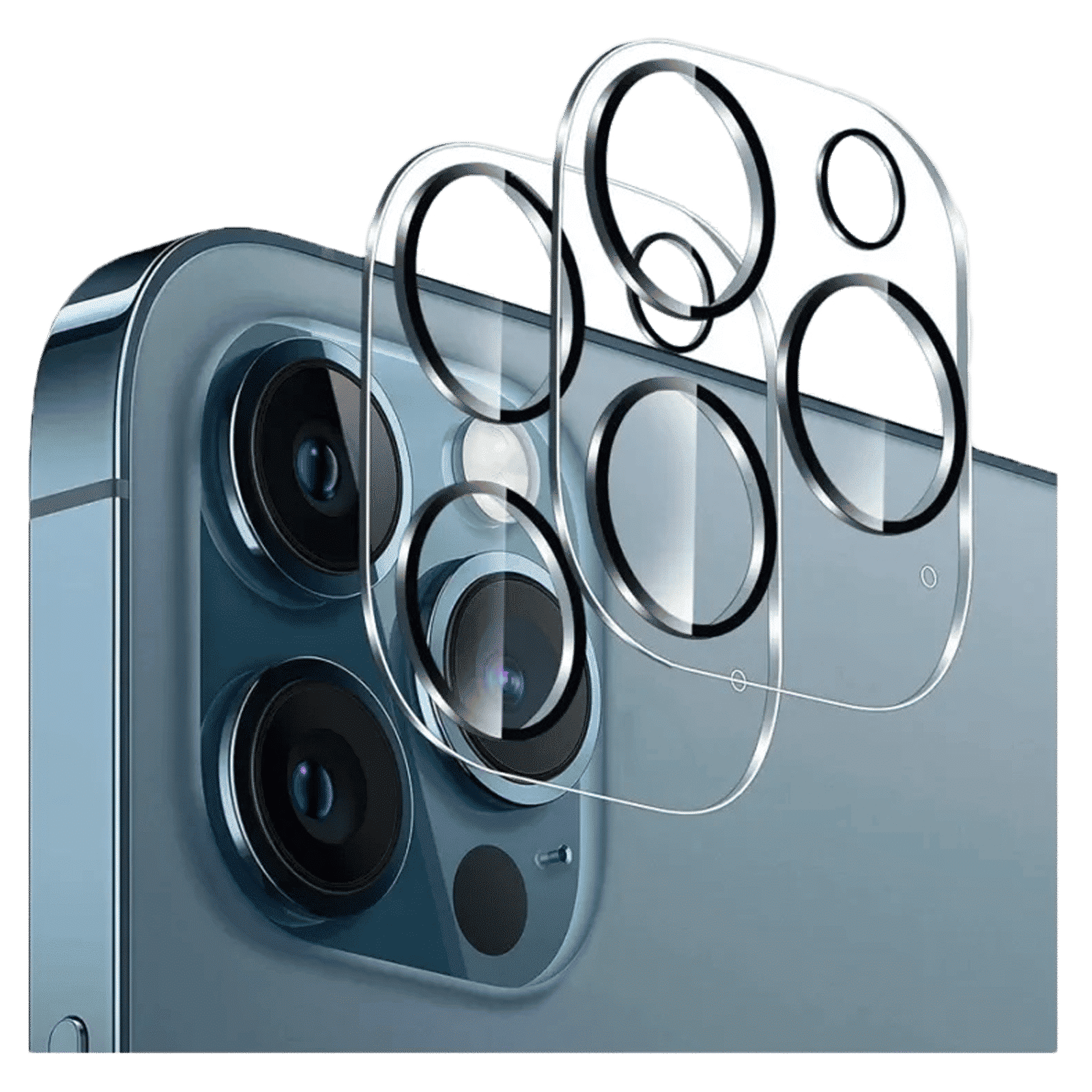 Quix Lens Protector For Apple iPhone 12/12 Mini (Scratch Resistant, QLPAS0005SR, Clear)