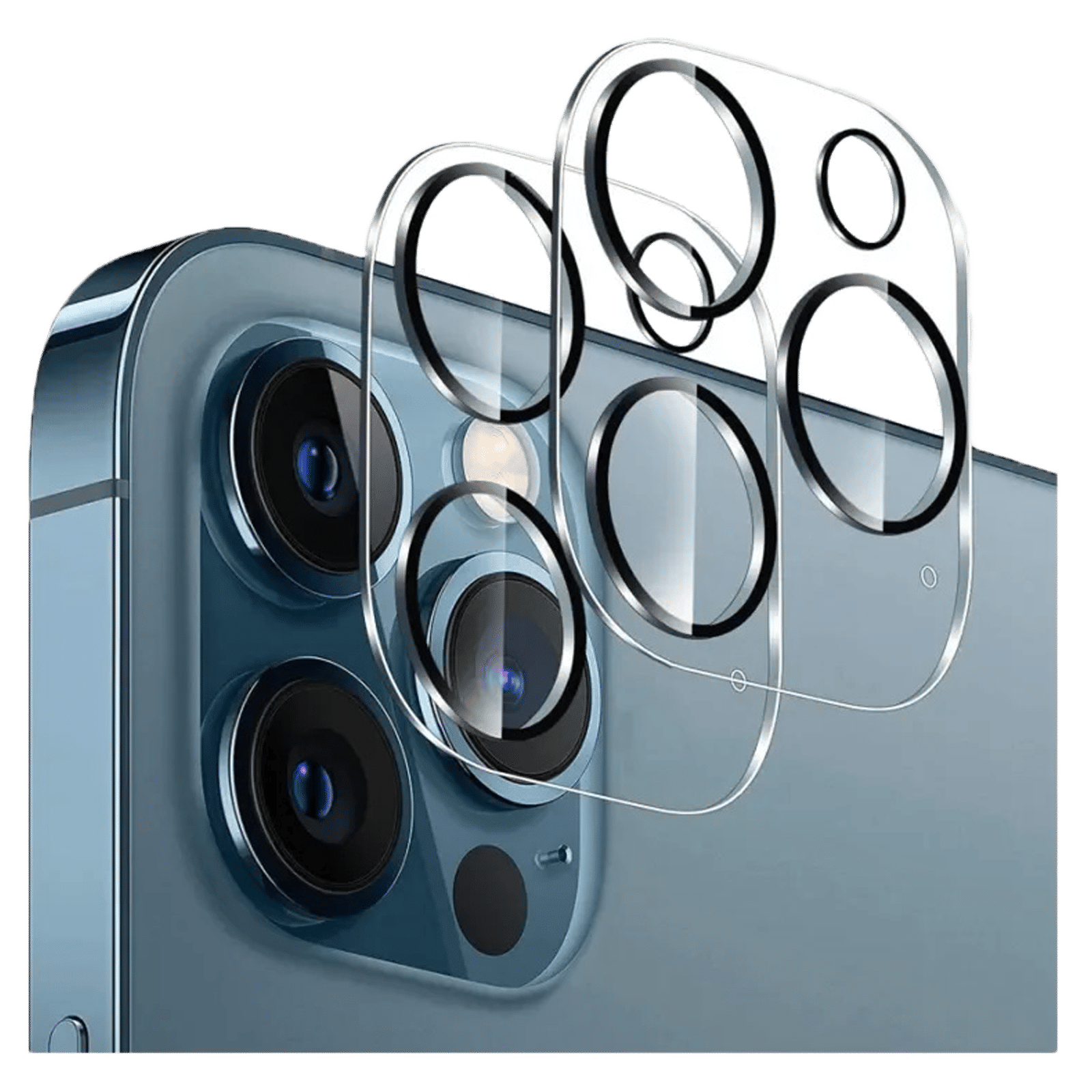 Quix Lens Protector For Apple iPhone 12 Pro (Scratch Resistant, QLPAS0006SR, Clear)