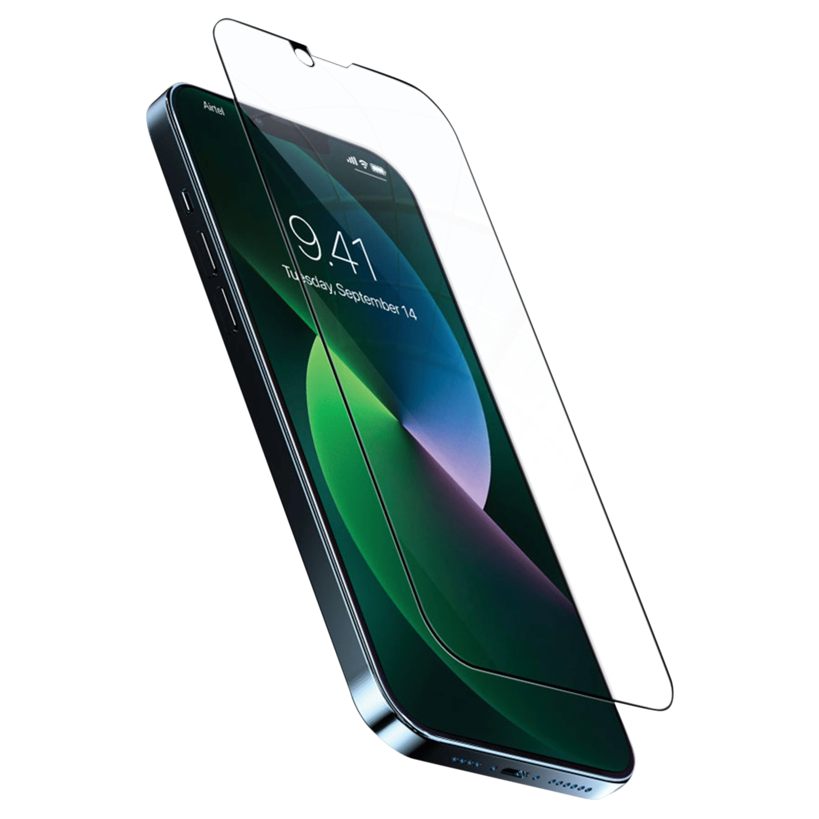 Vaku Tempered Glass for Apple iPhone 14 Pro (Scratch Protection)