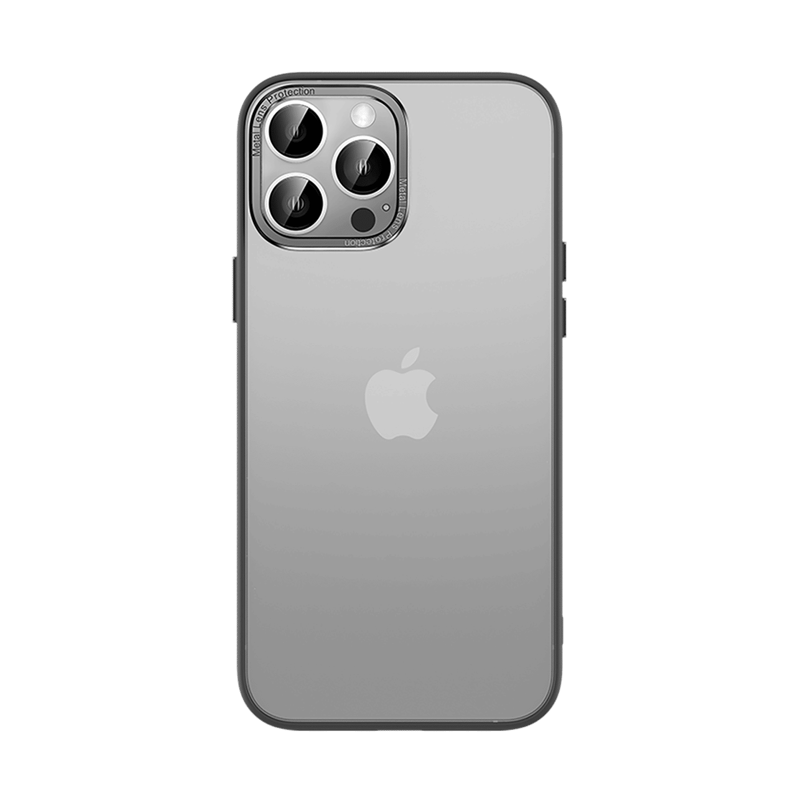 in base Luxe Matte Back Cover for Apple iPhone 14 Pro (Anti-Microbial Body, Black)
