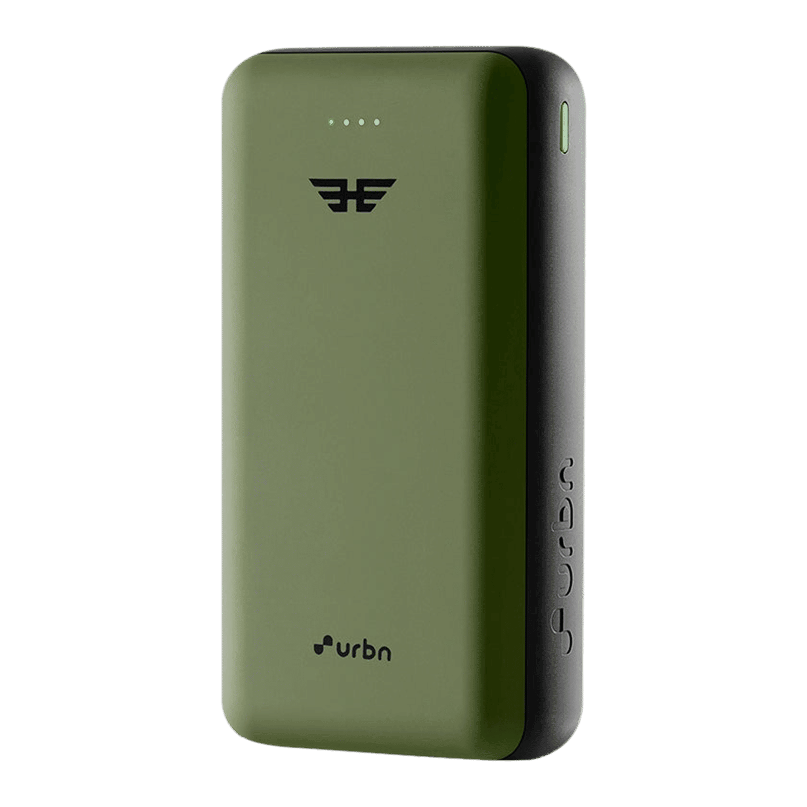 urbn Ultra Compact 27000 mAh 22.5W Fast Charging Power Bank (2 Type A Ports, 1 Type C & Micro USB Port, 12-Layer Circuit Protection, Camo)