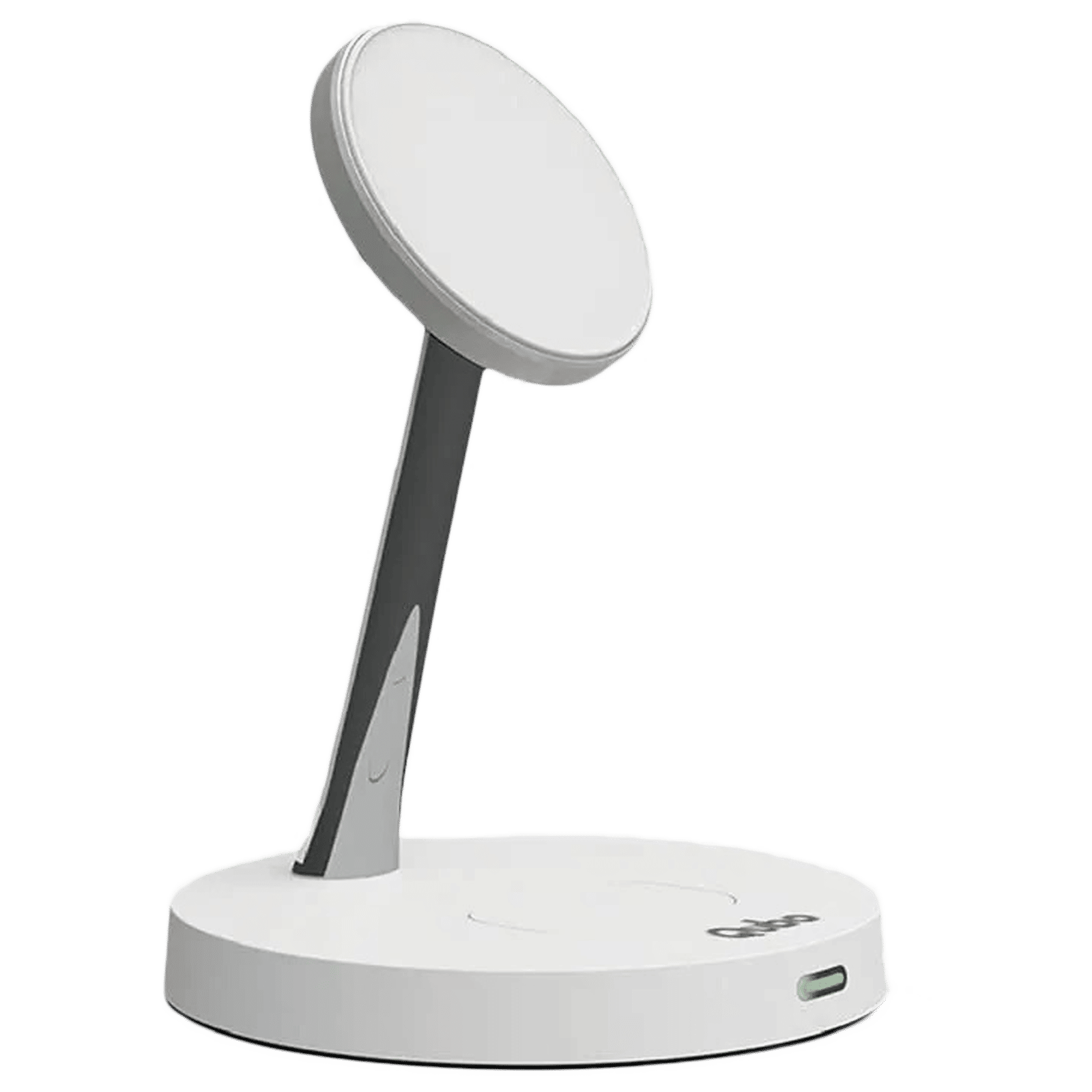 Qubo MagZap Z2 15W 2-in-1 Wireless Charger for iPhone 11, X, 12 & Above & AirPods 3rd G, Pro (Short Circuit Control, White)