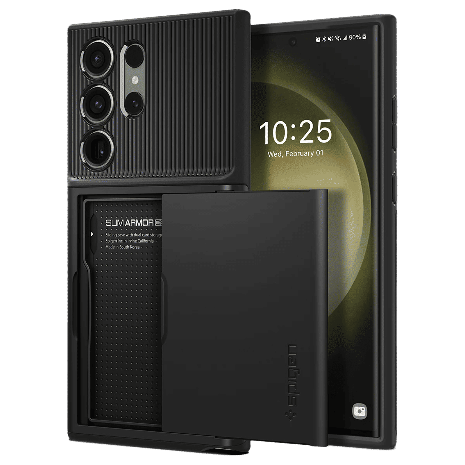 Buy Spigen Slim Armor PC and TPU Back Cover for Samsung Galaxy S23