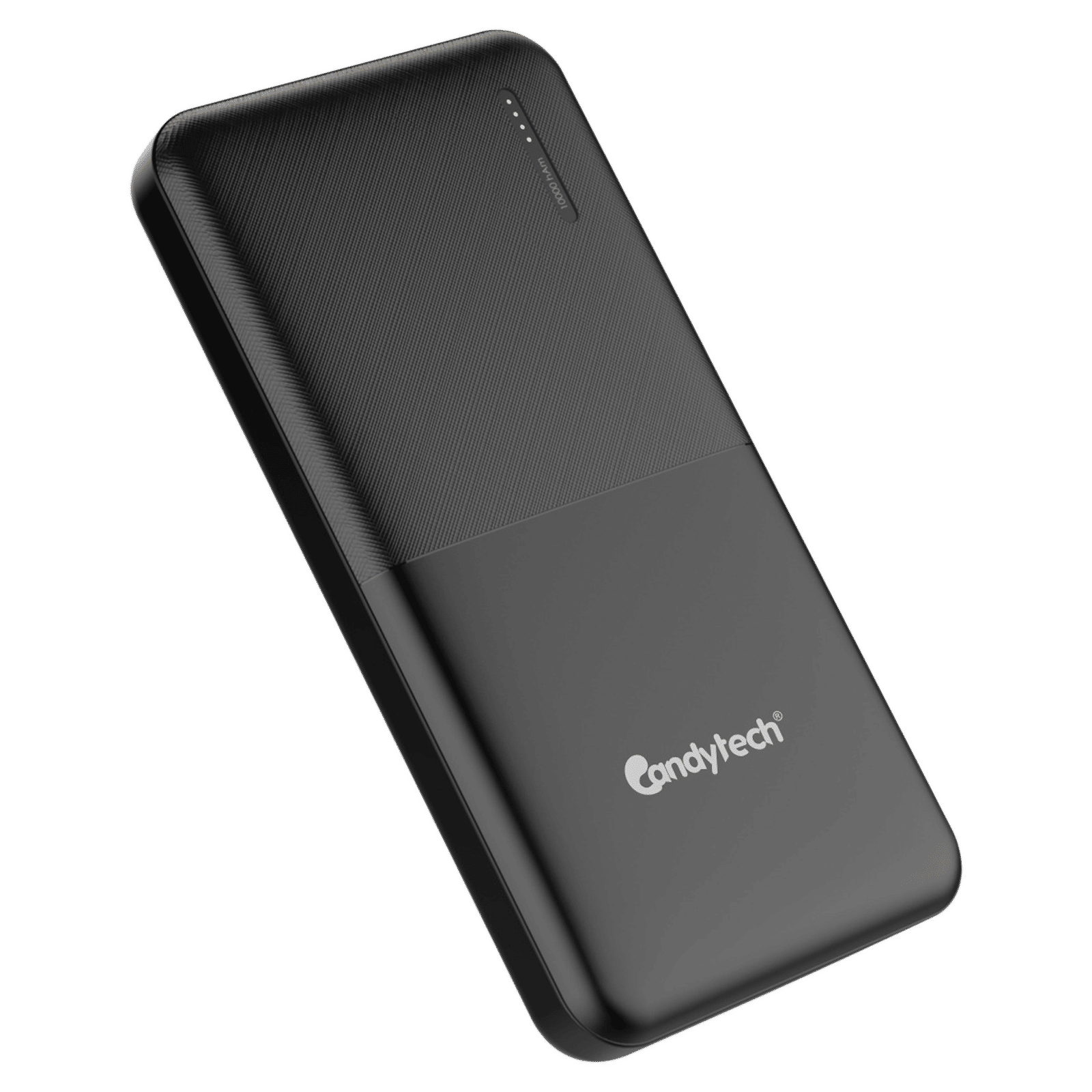 Candytech CTPB10B 10000 mAh 14W Power Bank (2 Type A Ports, Over Charge Protection, Black)