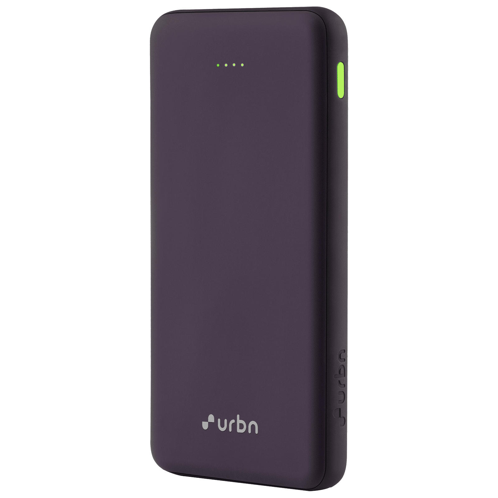 urbn UPR105 10000 mAh 22.5W Fast Charging Power Bank (1 USB Type A and 2 Type C Ports, Ultra Slim, Power Delivery Compatible, Purple)