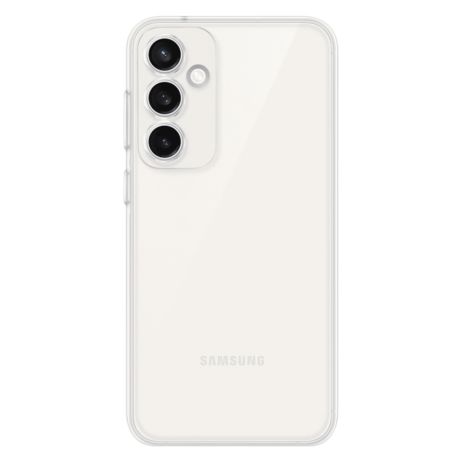 SAMSUNG Polycarbonate Back Cover for SAMSUNG Galaxy S23 FE (Scratch Resistant, Transparent)