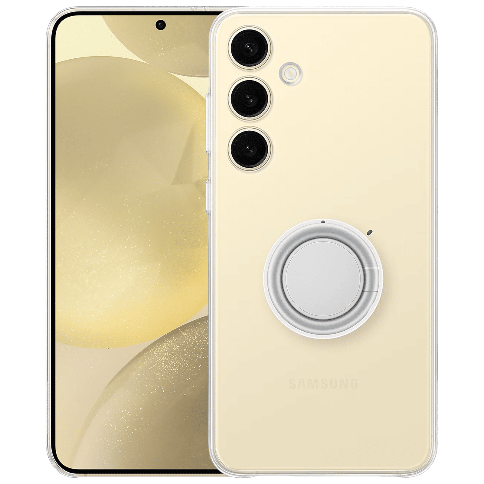 SAMSUNG Back Cover for SAMSUNG Galaxy S24 (Versatile Grip, Transparent)