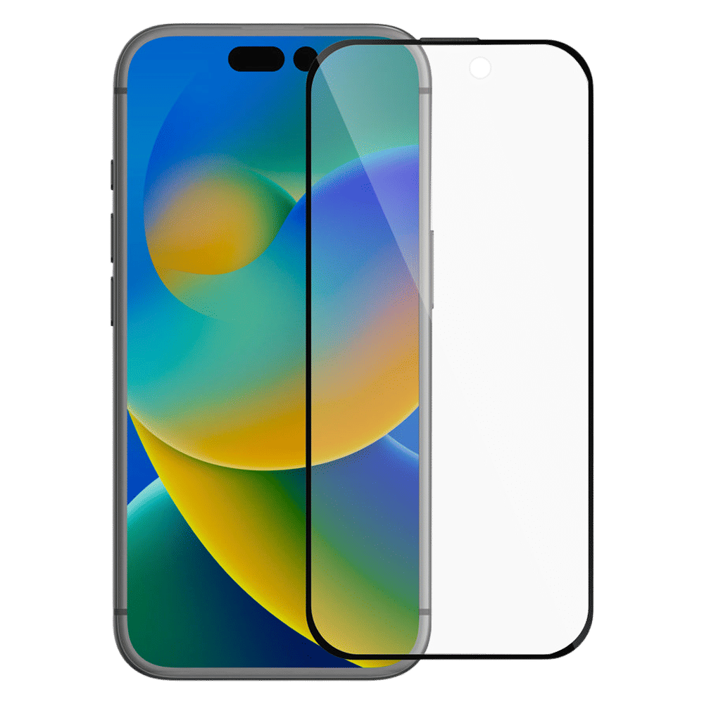 GRIPP 3D Tempered Glass for Apple iPhone 16 (Dust Proof)